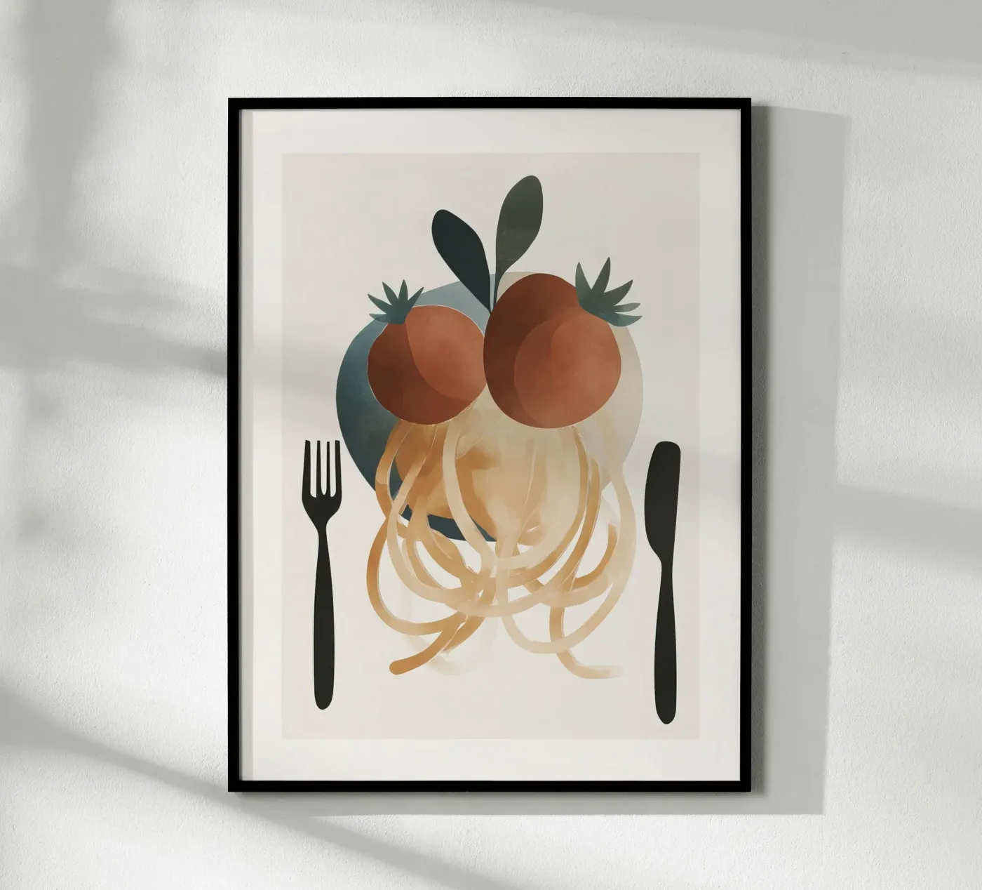 Spaghetti Plate poster da ThingDesign