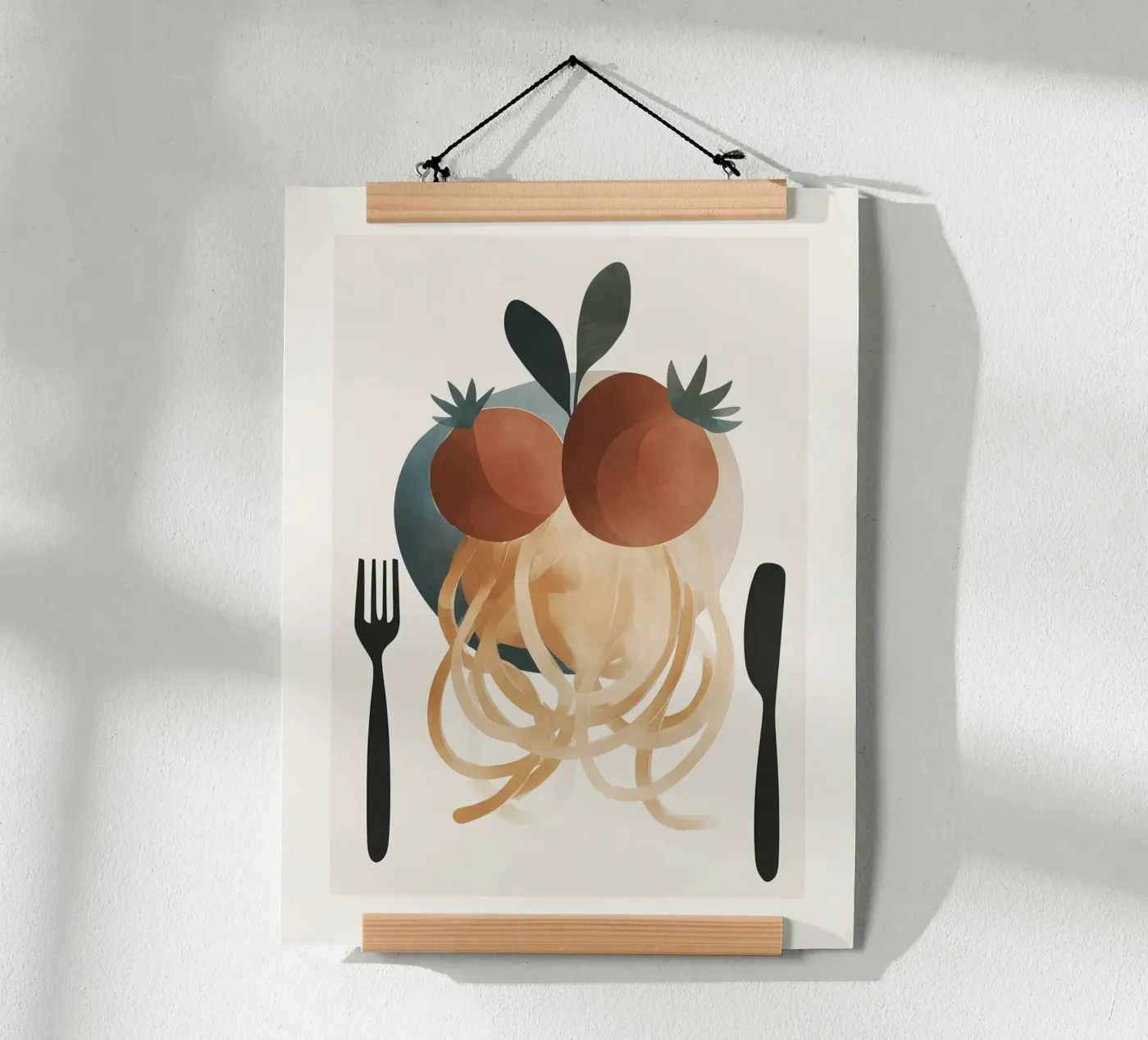 Spaghetti Plate poster da ThingDesign