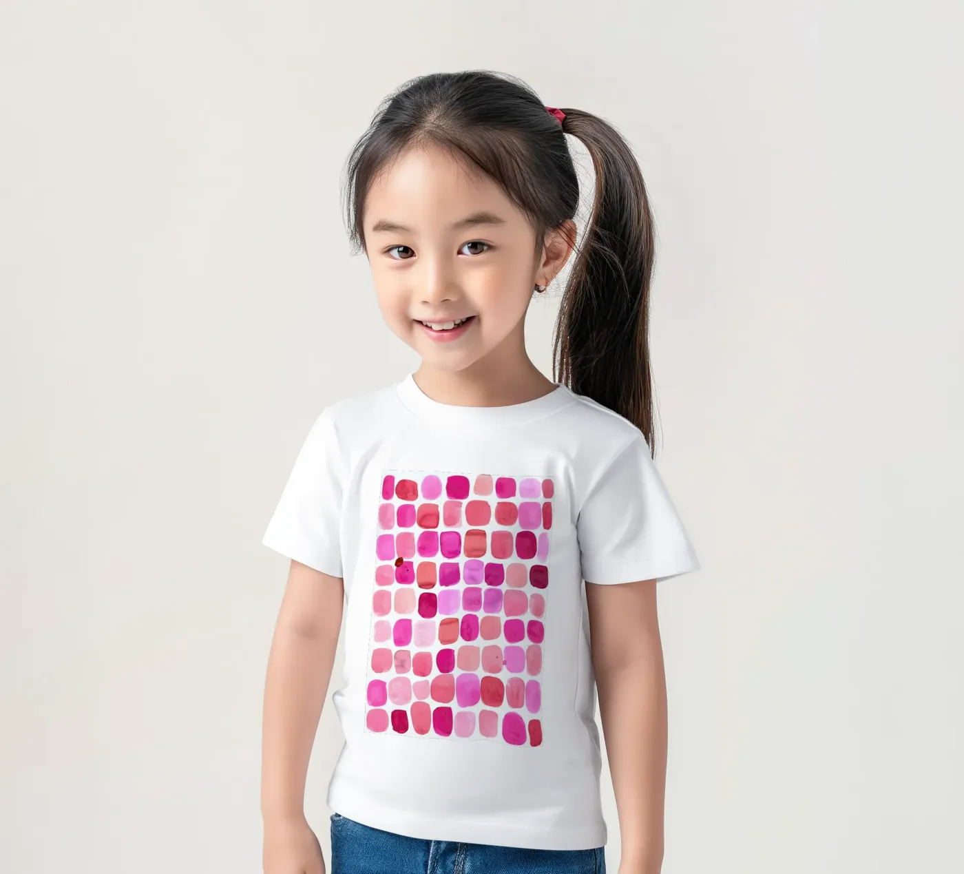 Lipstick t-shirt bambini da Amy Sia
