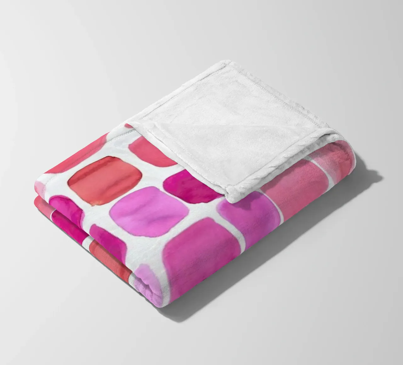 Lipstick Fleecedecke von Amy Sia