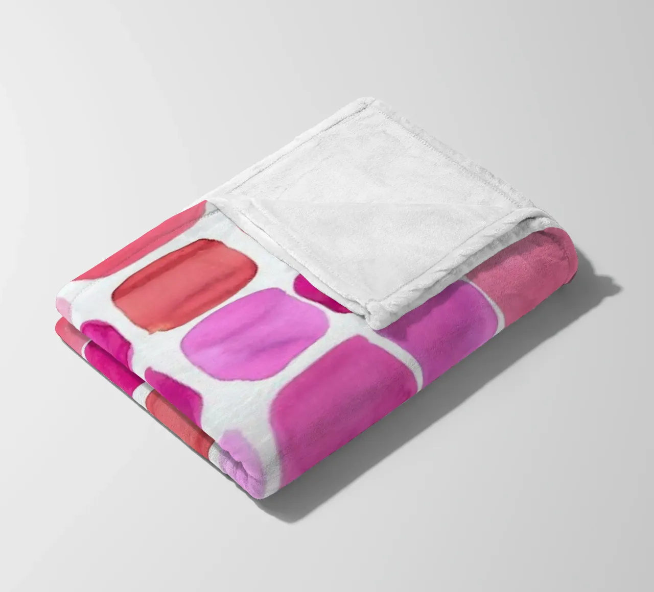 Lipstick Fleecedecke von Amy Sia