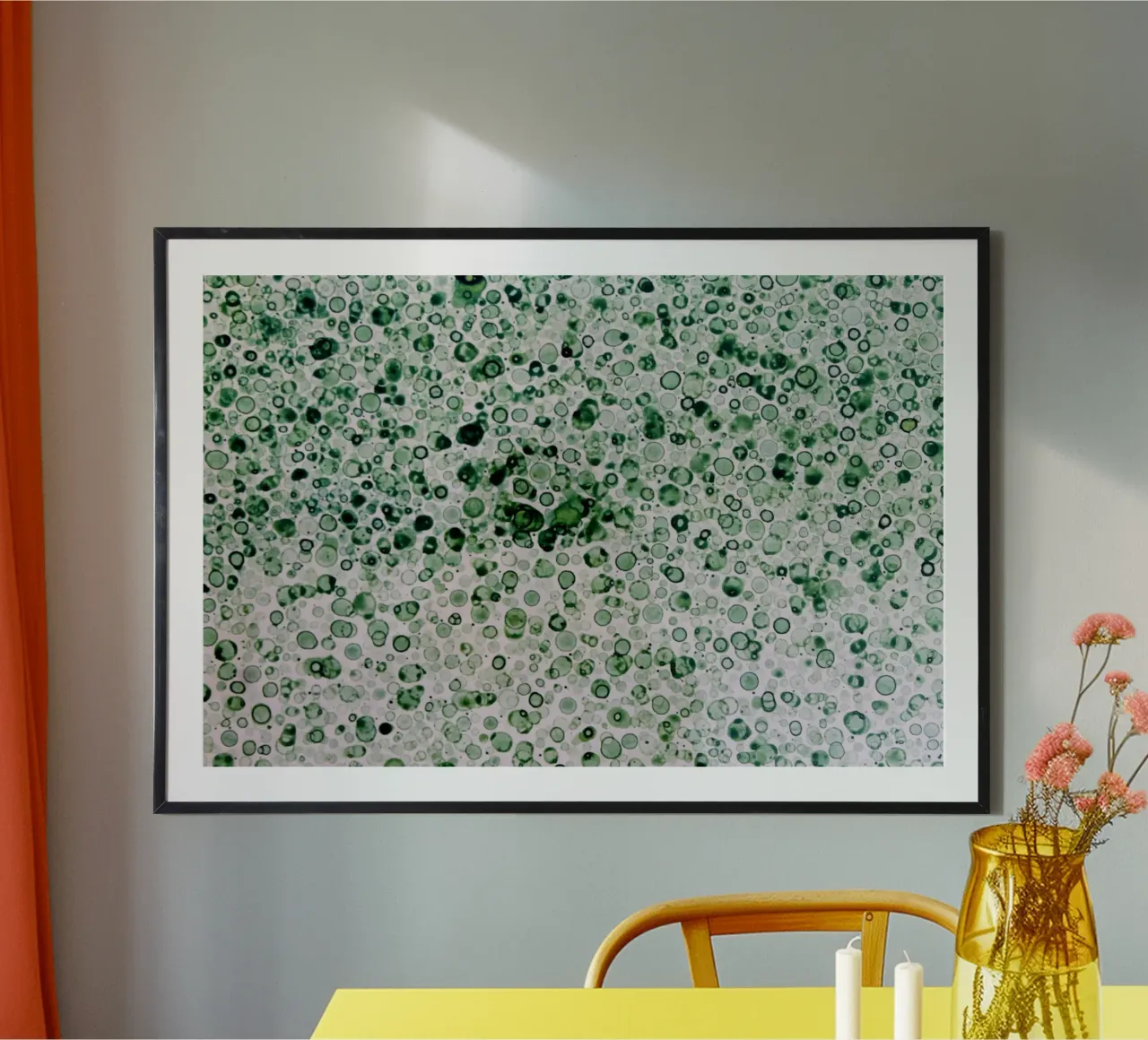 Green poster de Lise Ruault