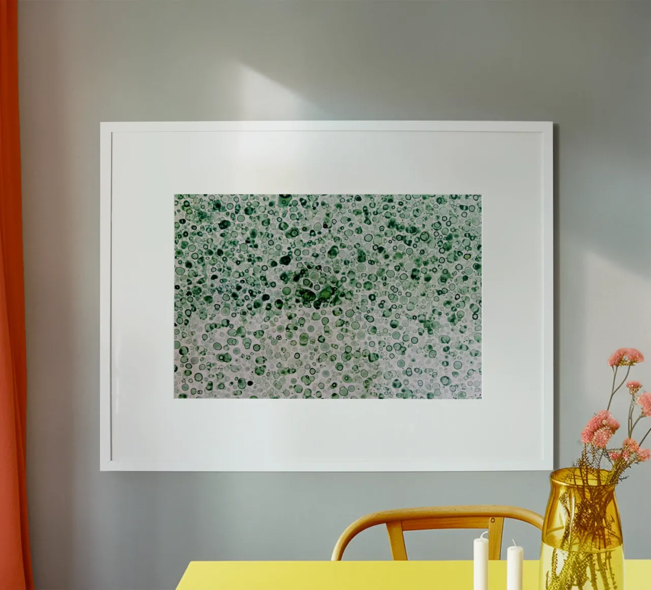 Green poster de Lise Ruault