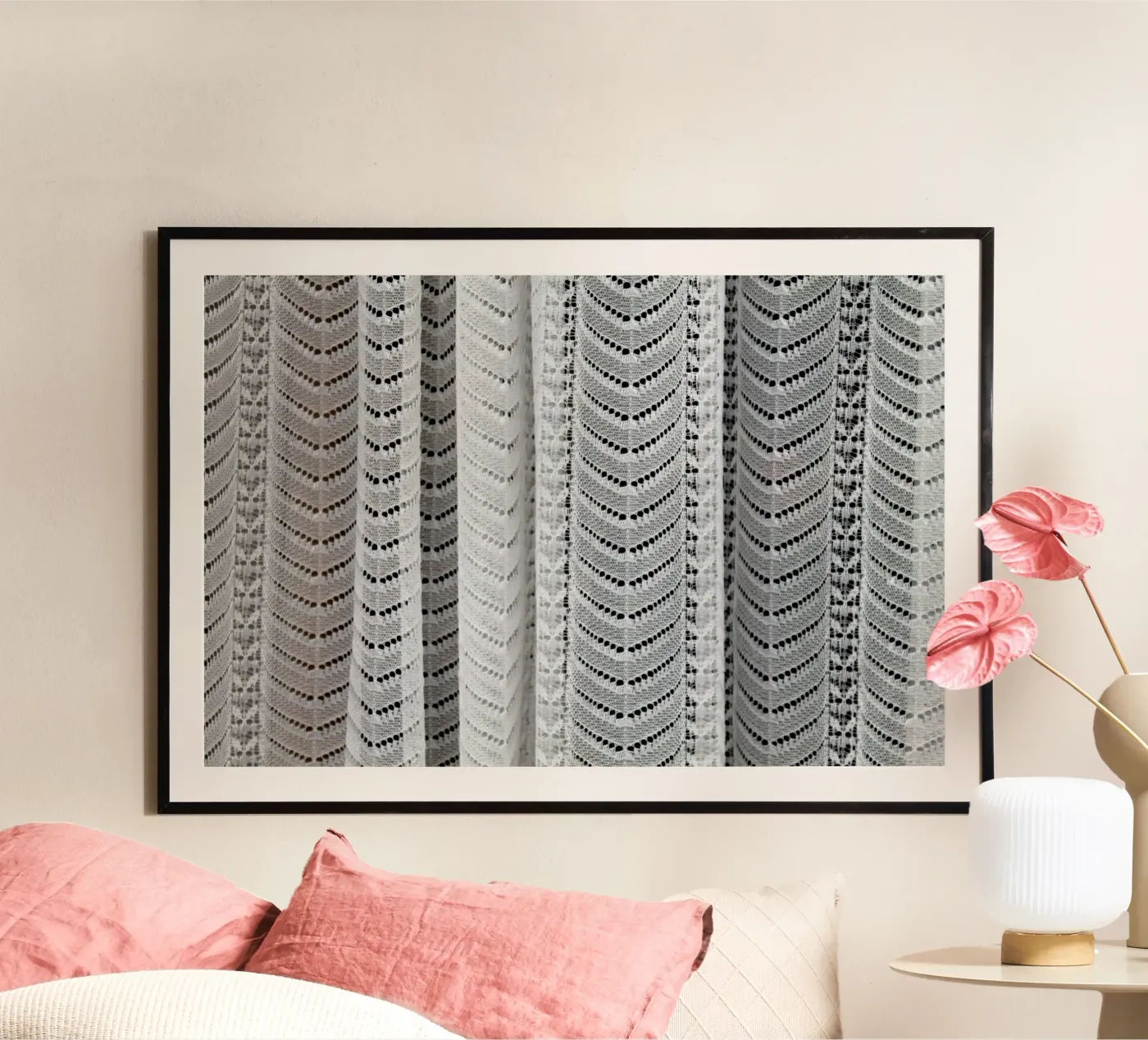 Weiß Poster von Lise Ruault