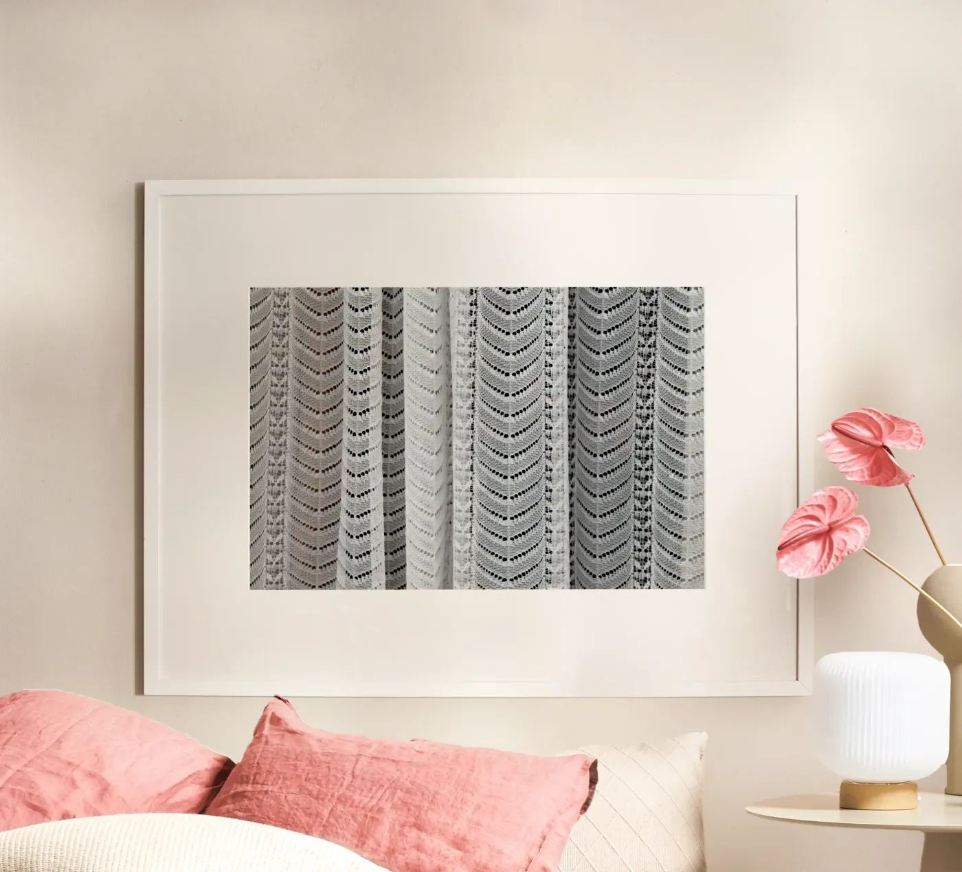 Weiß Poster von Lise Ruault