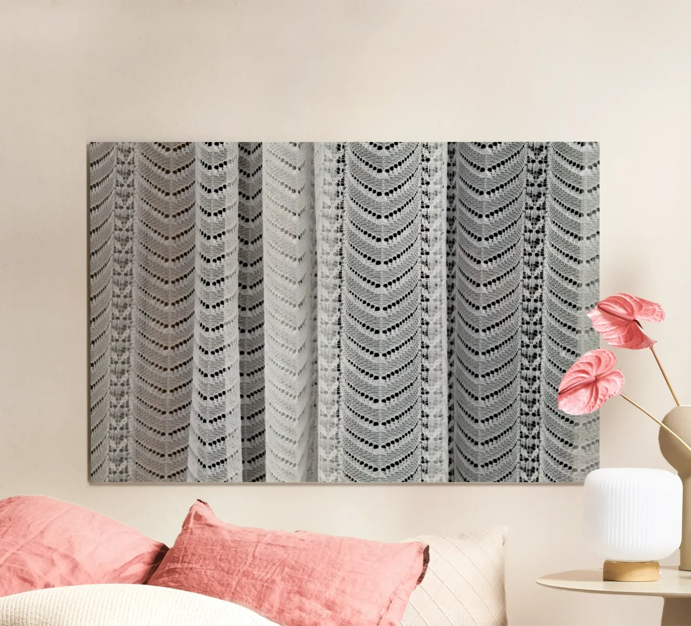 Weiß Poster von Lise Ruault