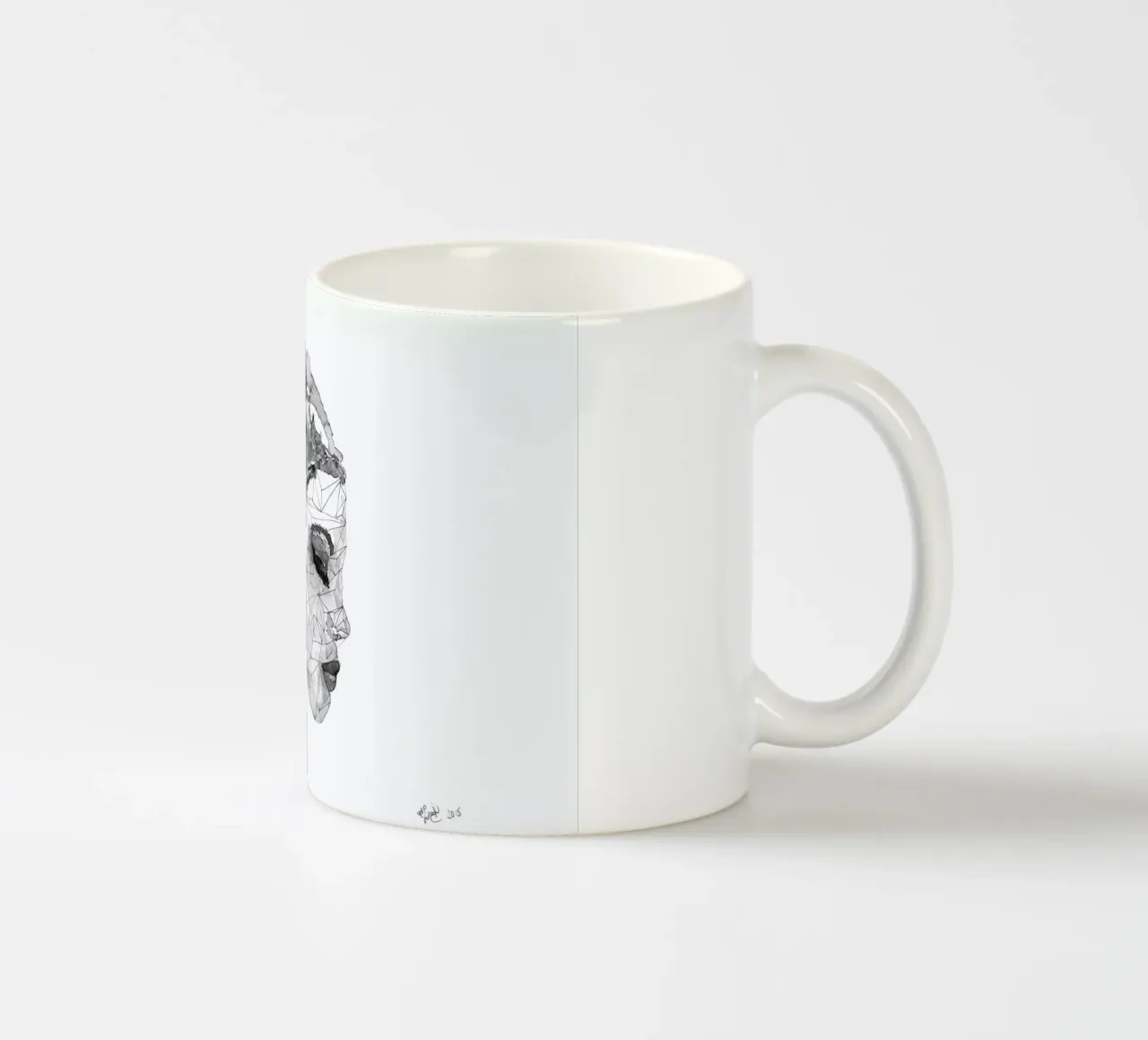 I am a Mountain Child tazza in ceramica da Larissa van der Laan