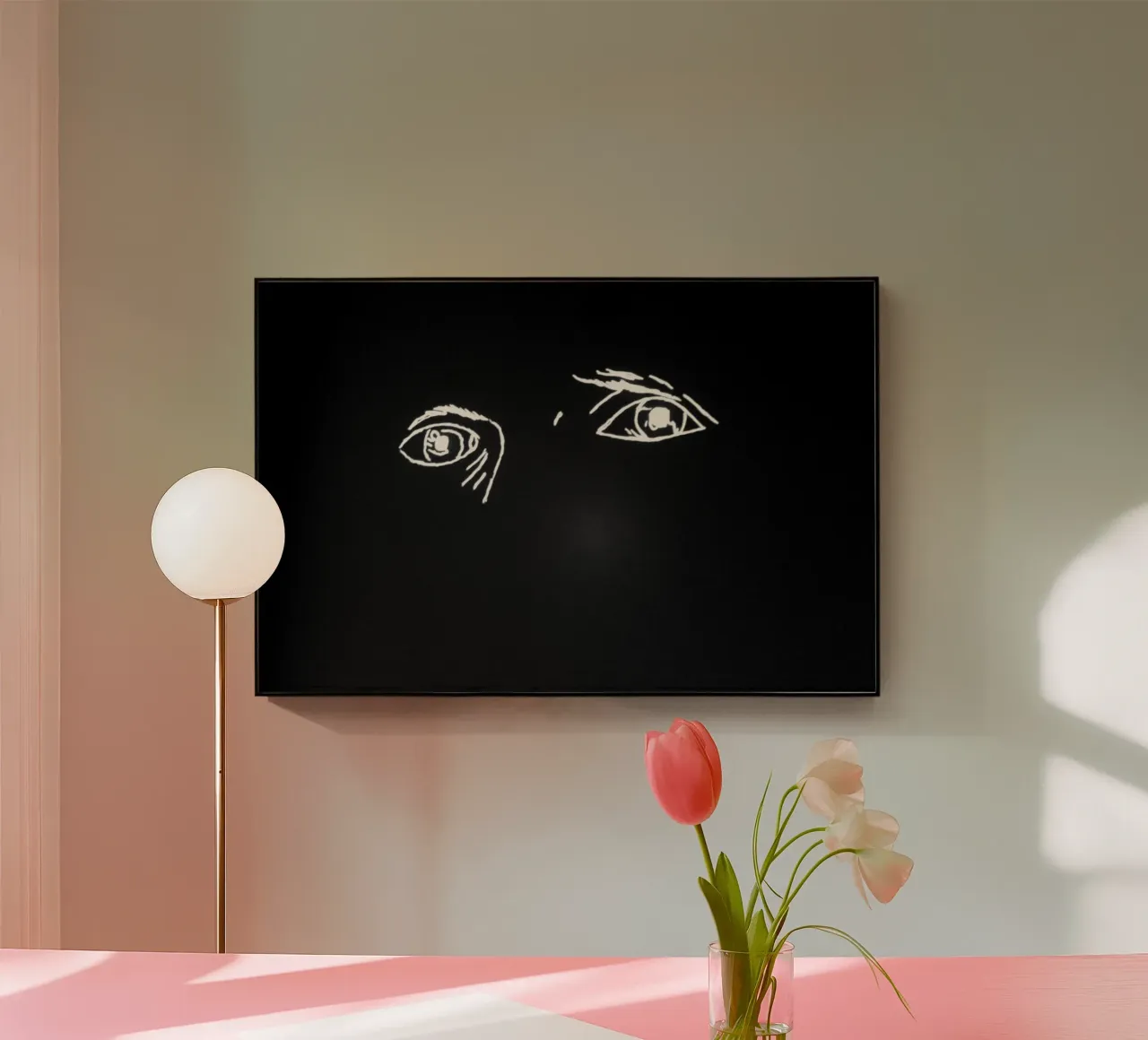 Eyes plexiglass da Lise Ruault