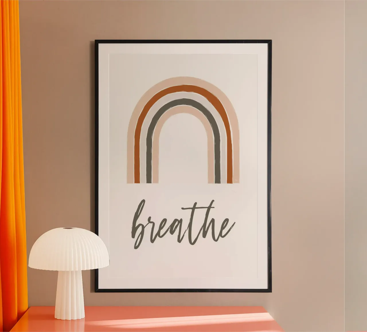 Citazione di Breathe Rainbow poster da Martina