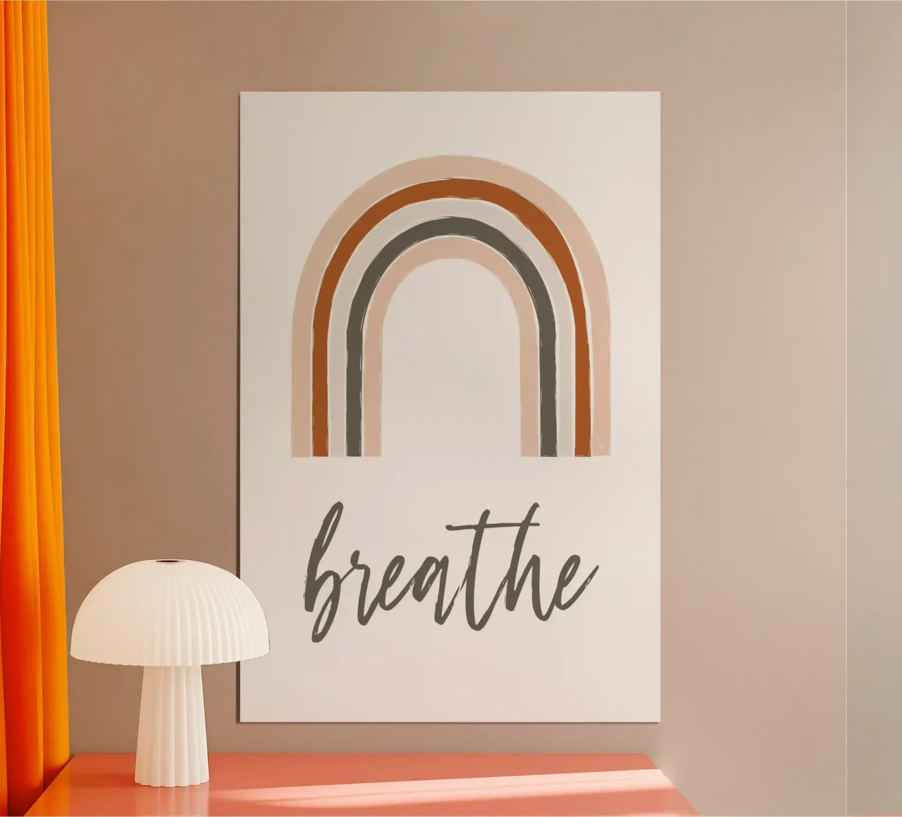 Citazione di Breathe Rainbow poster da Martina