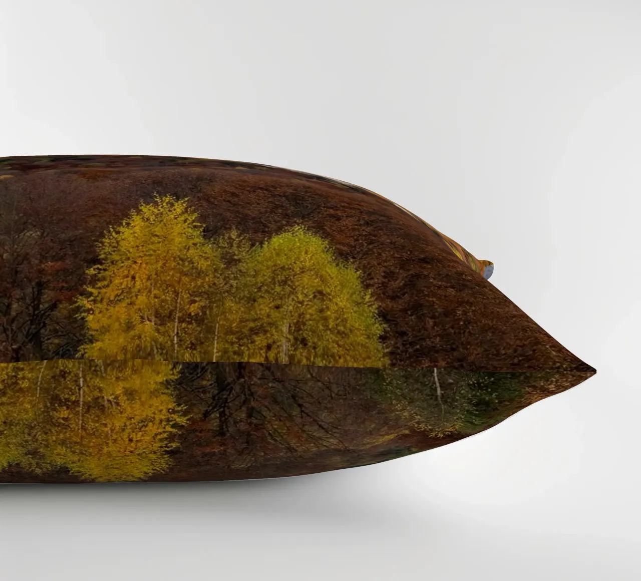 Colourful trees in a forest on a mountain cuscino da anderm