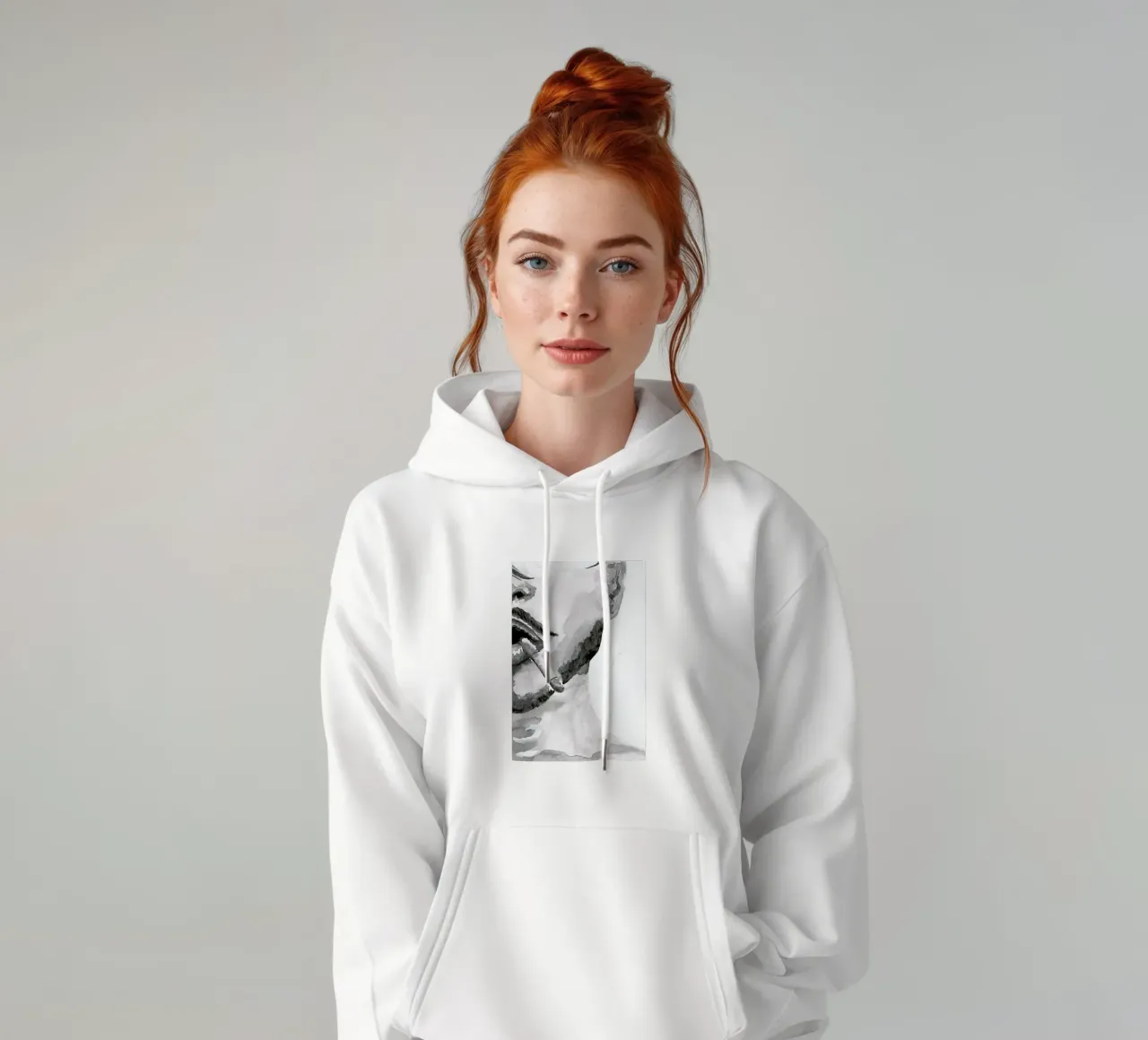 I am Confident felpa con cappuccio da Larissa van der Laan