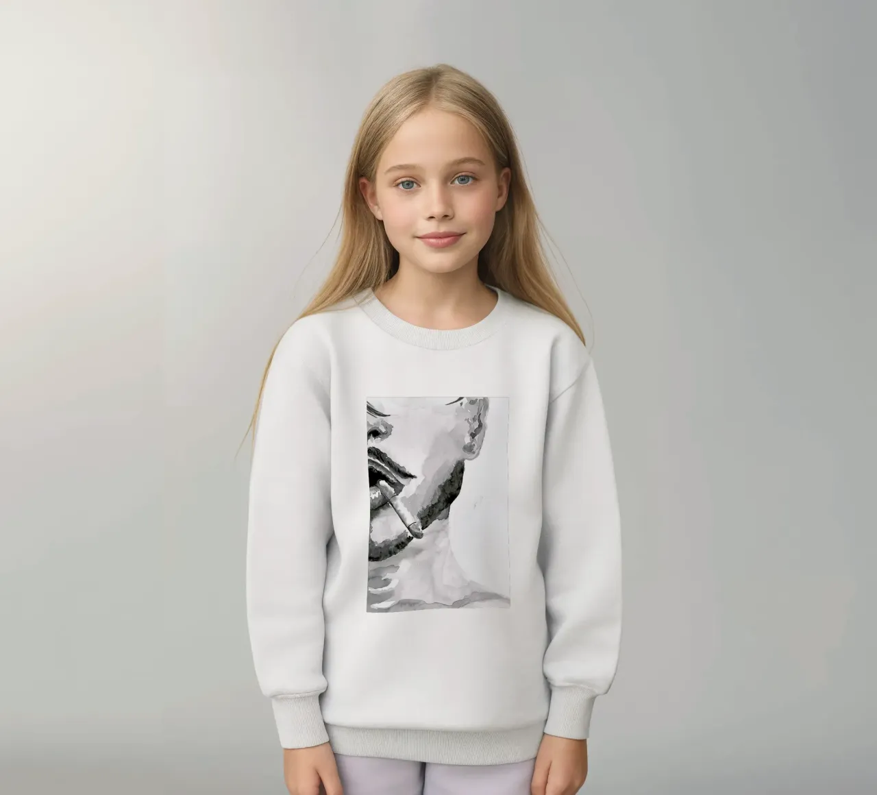 I am Confident felpa bambino da Larissa van der Laan