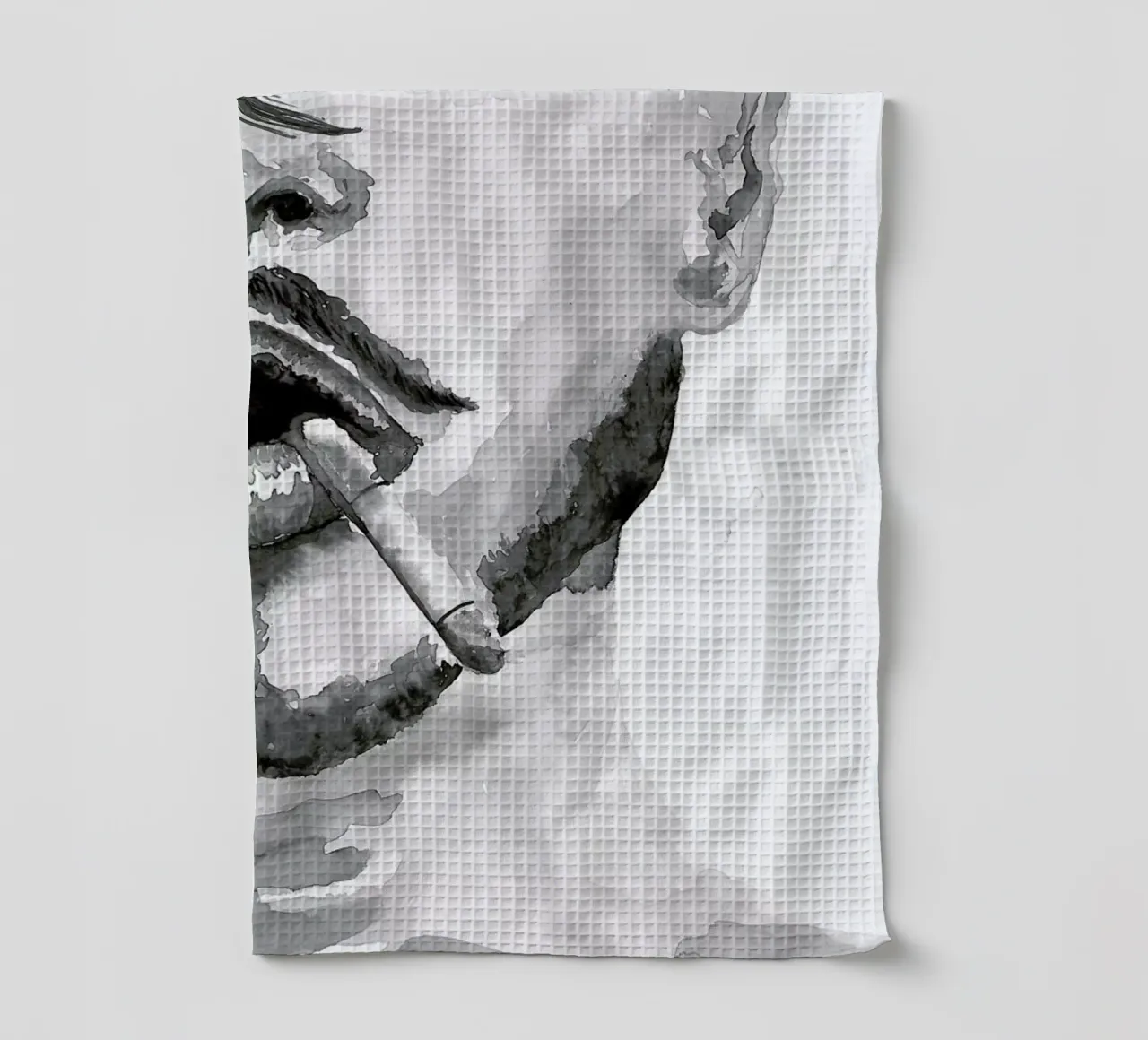 I am Confident tea towel by Larissa van der Laan