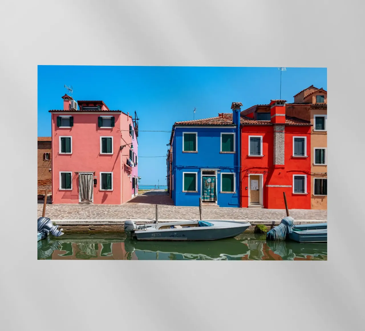 Colourful houses of Burano, Venice pellicola backlit da anderm