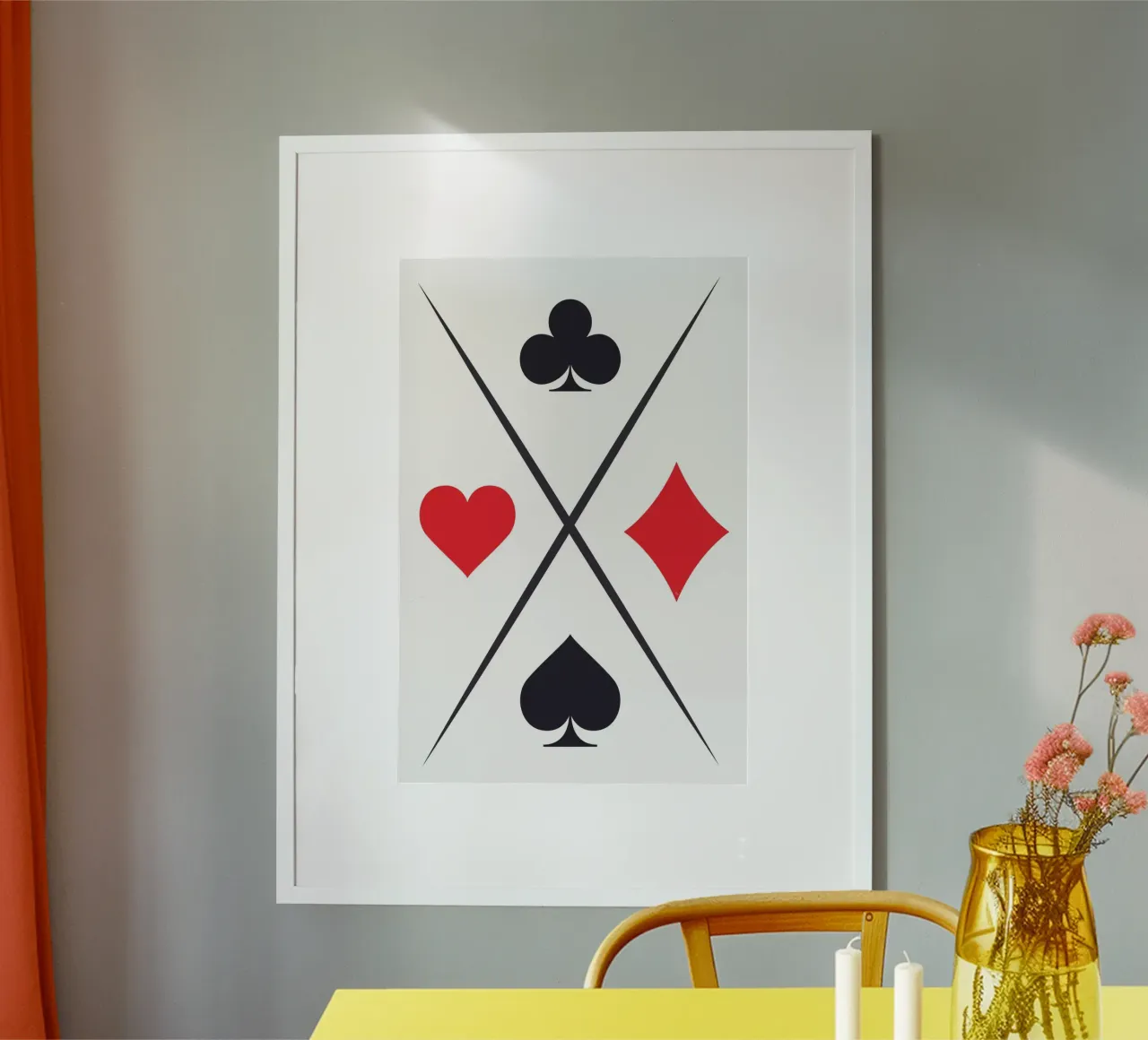 Playing card symbols hahnemühle by Martina
