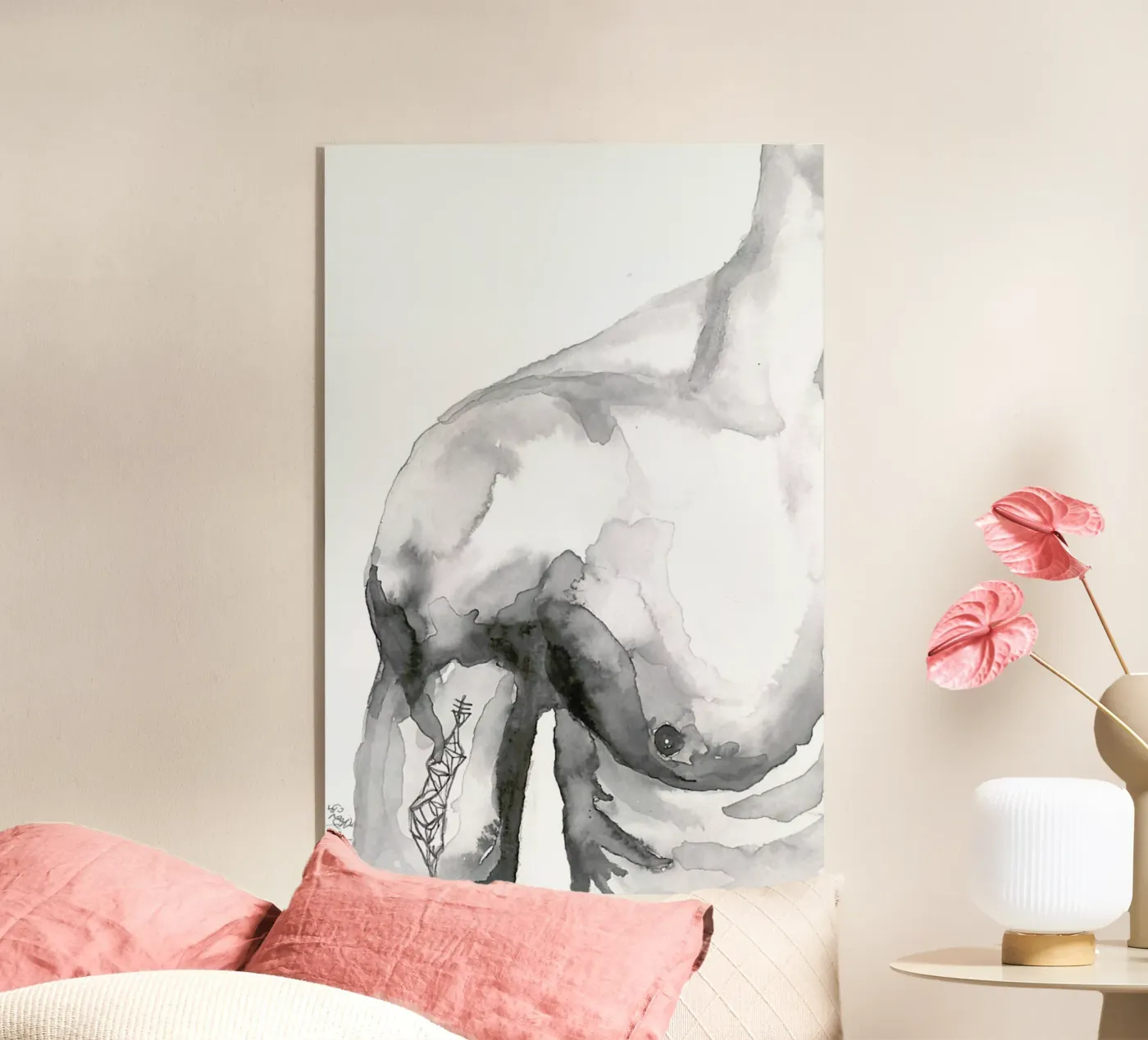 I am Afloat plexiglass da Larissa van der Laan