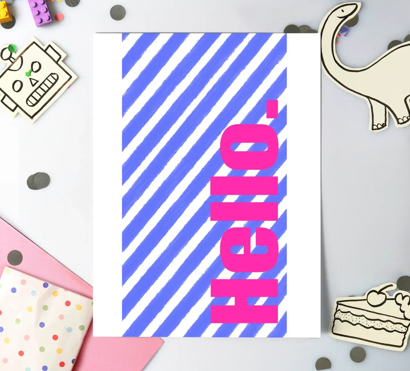 Hellö sticker sheet by Tabea Jule