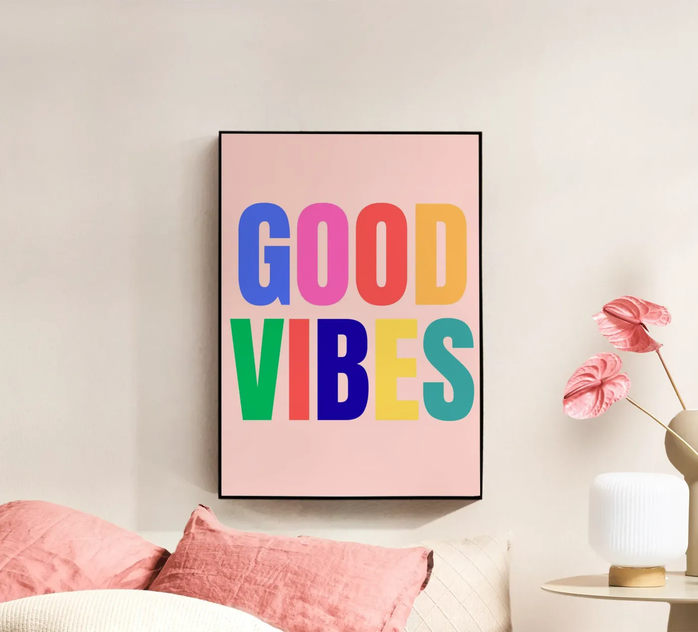 Good Vibes plexiglass da Tabea Jule