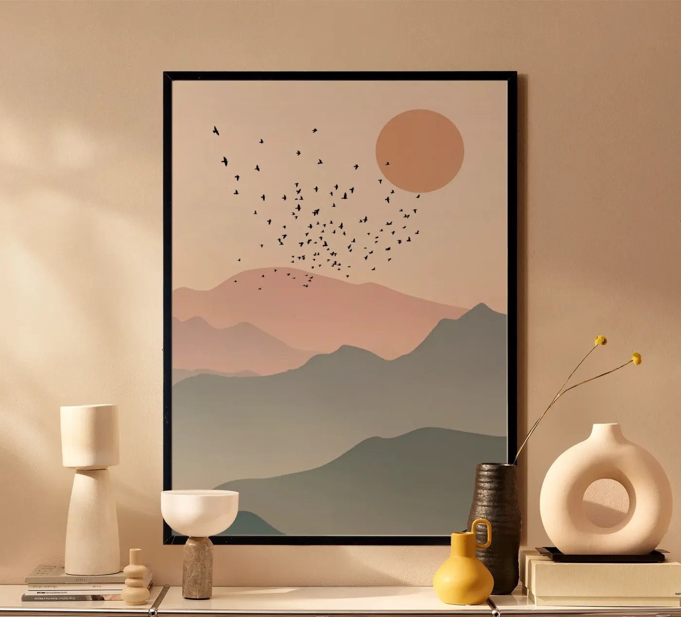 Mountain Summer poster by NorthLine