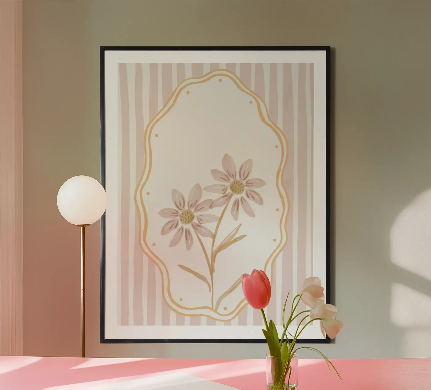 Two Daisies poster by Menina Lisboa