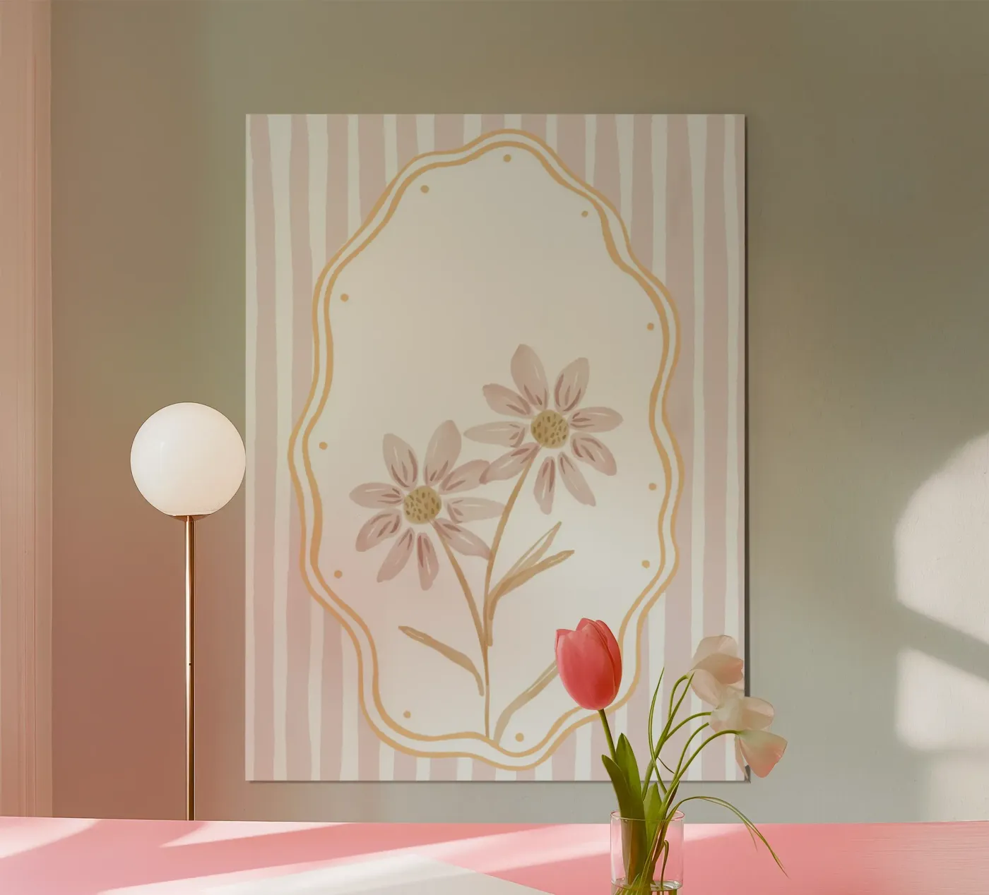 Two Daisies poster by Menina Lisboa