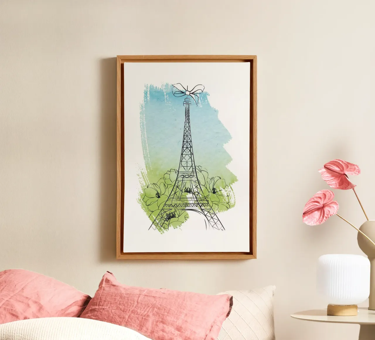 Spring in Paris canvas by Martina