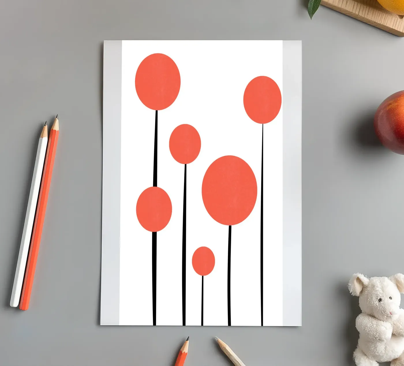 Bloom sticker sheet by Tabea Jule