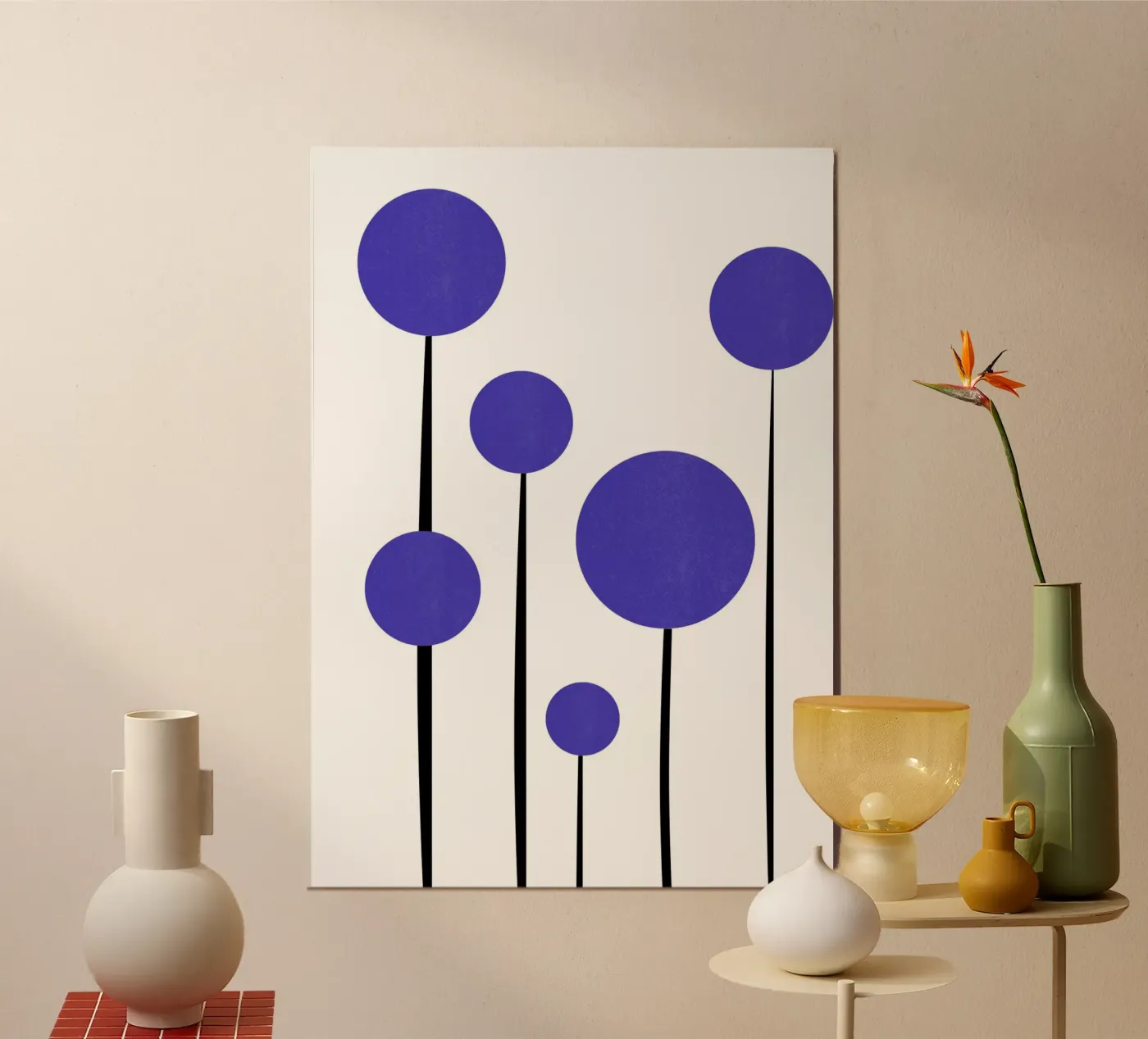 Blue Bloom poster da Tabea Jule