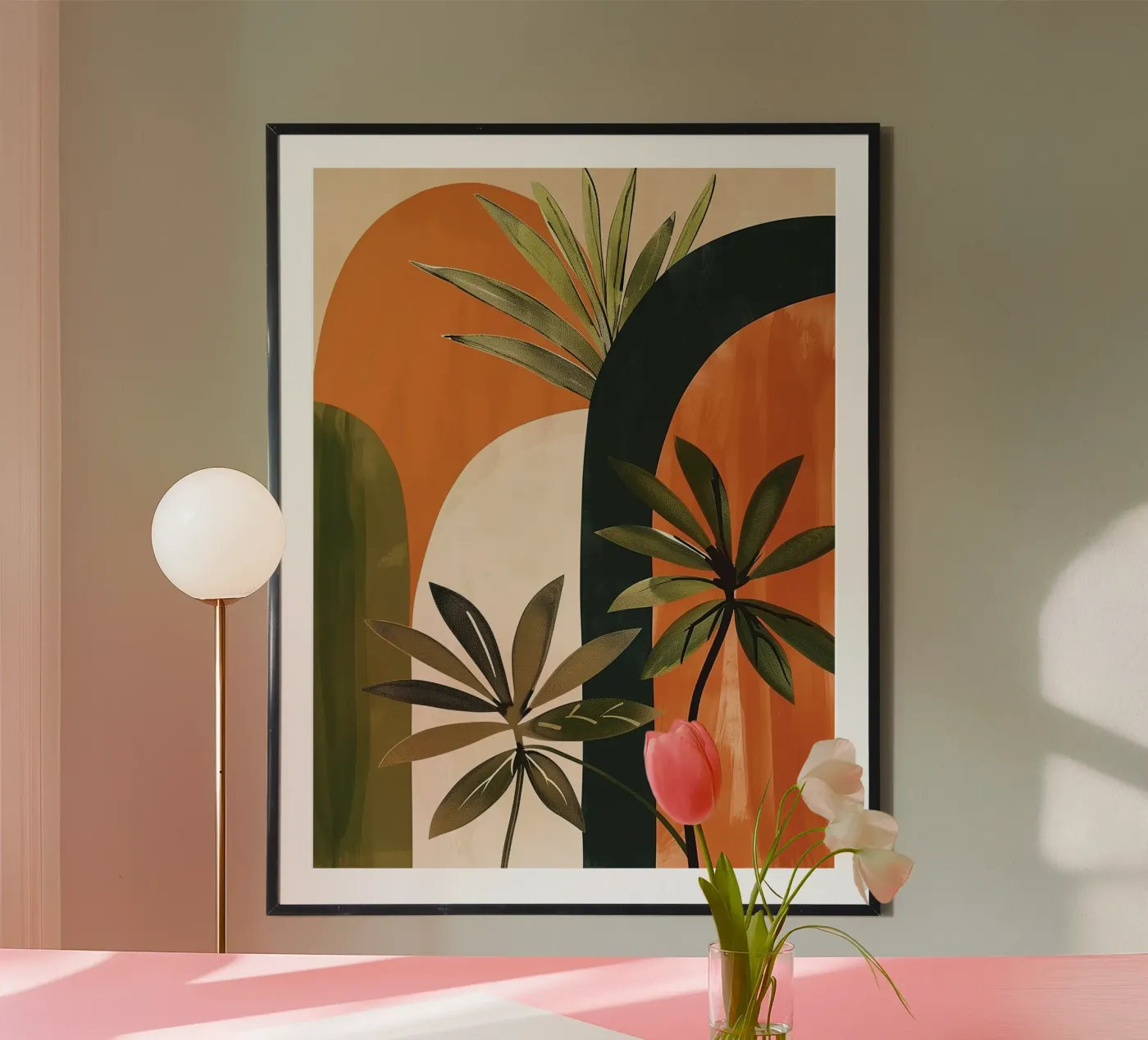 Palm Oasis poster da softsoul