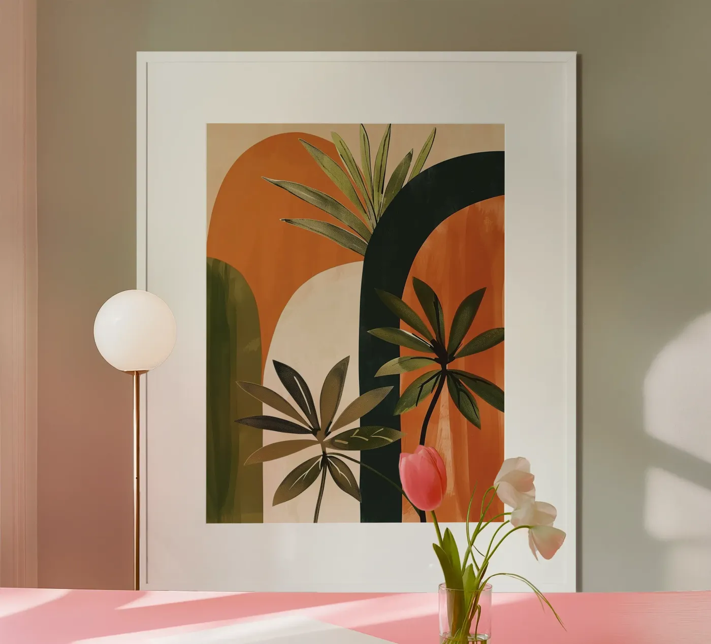 Palm Oasis poster da softsoul