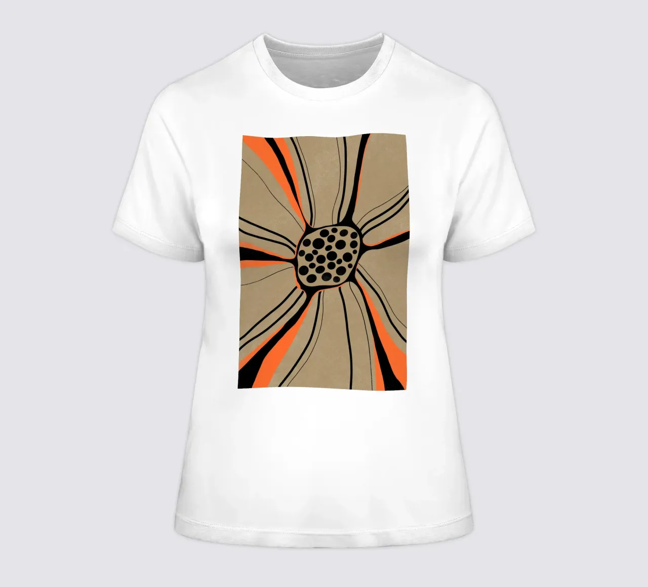 Riso no.3 women's fitted t-shirt by Froilein Juno