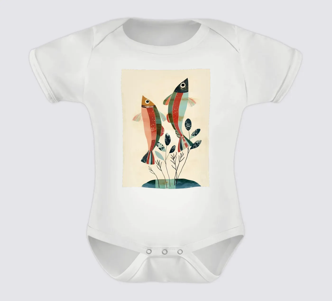 Dancing Fish body bébé de softsoul