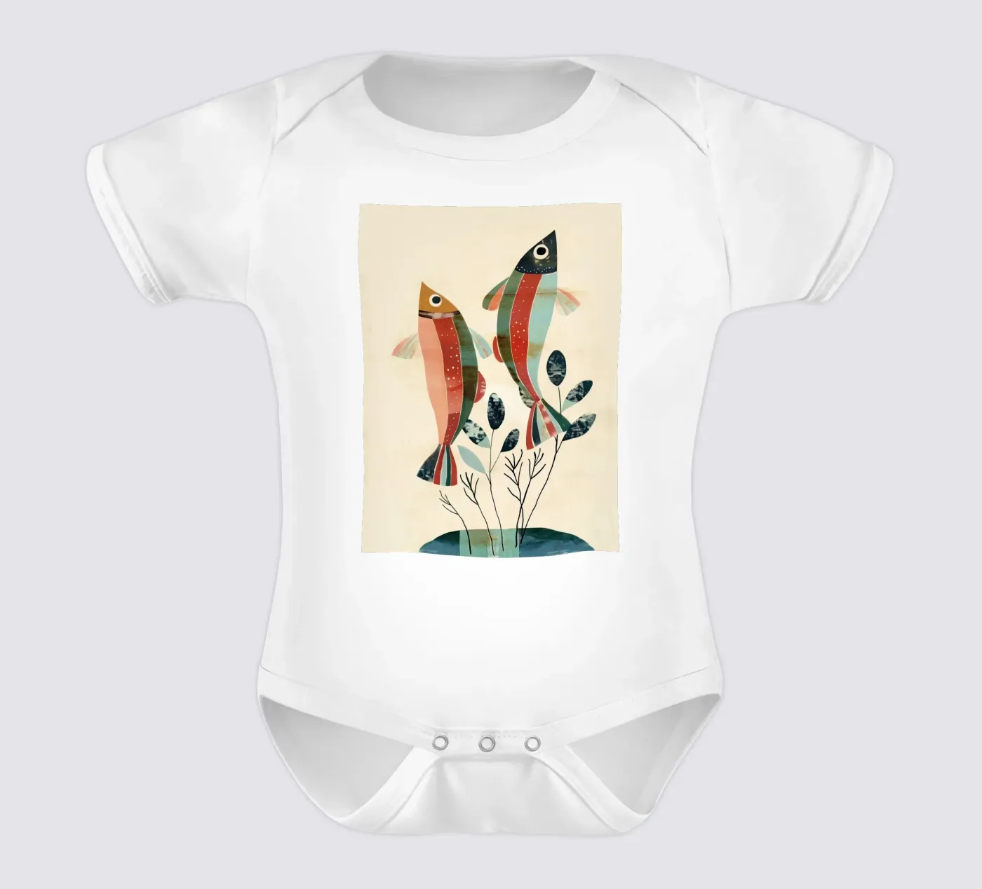 Dancing Fish body bébé de softsoul