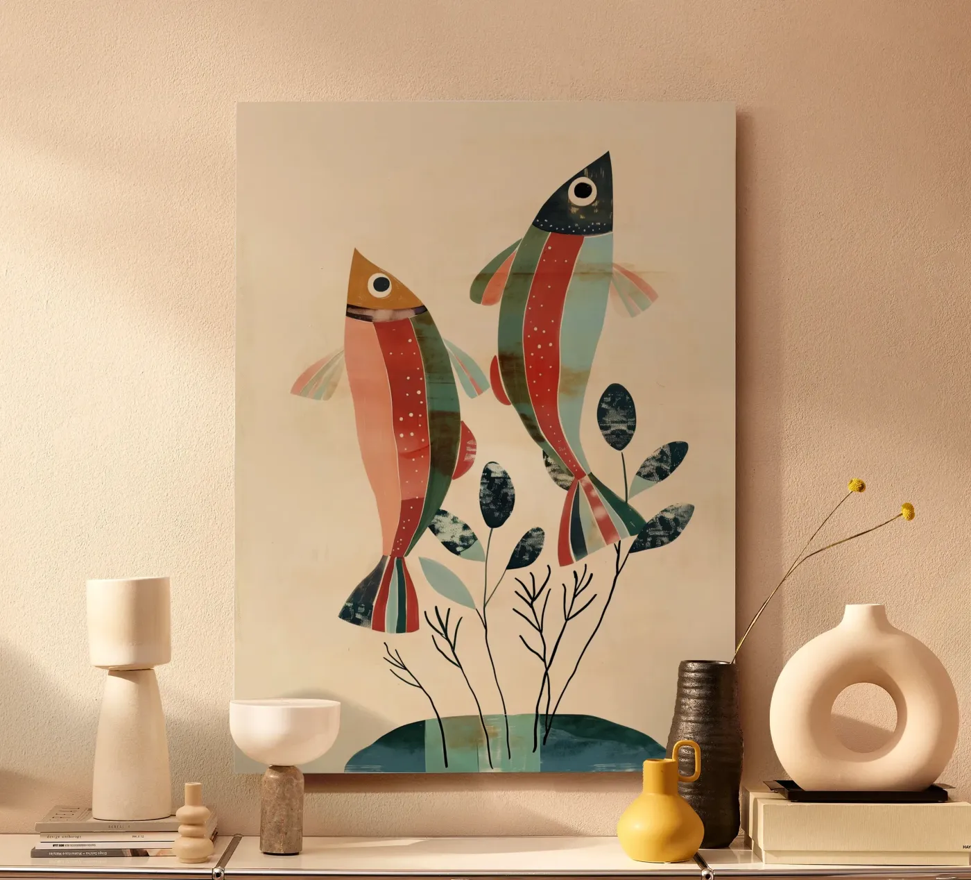 Dancing Fish forex plate by softsoul