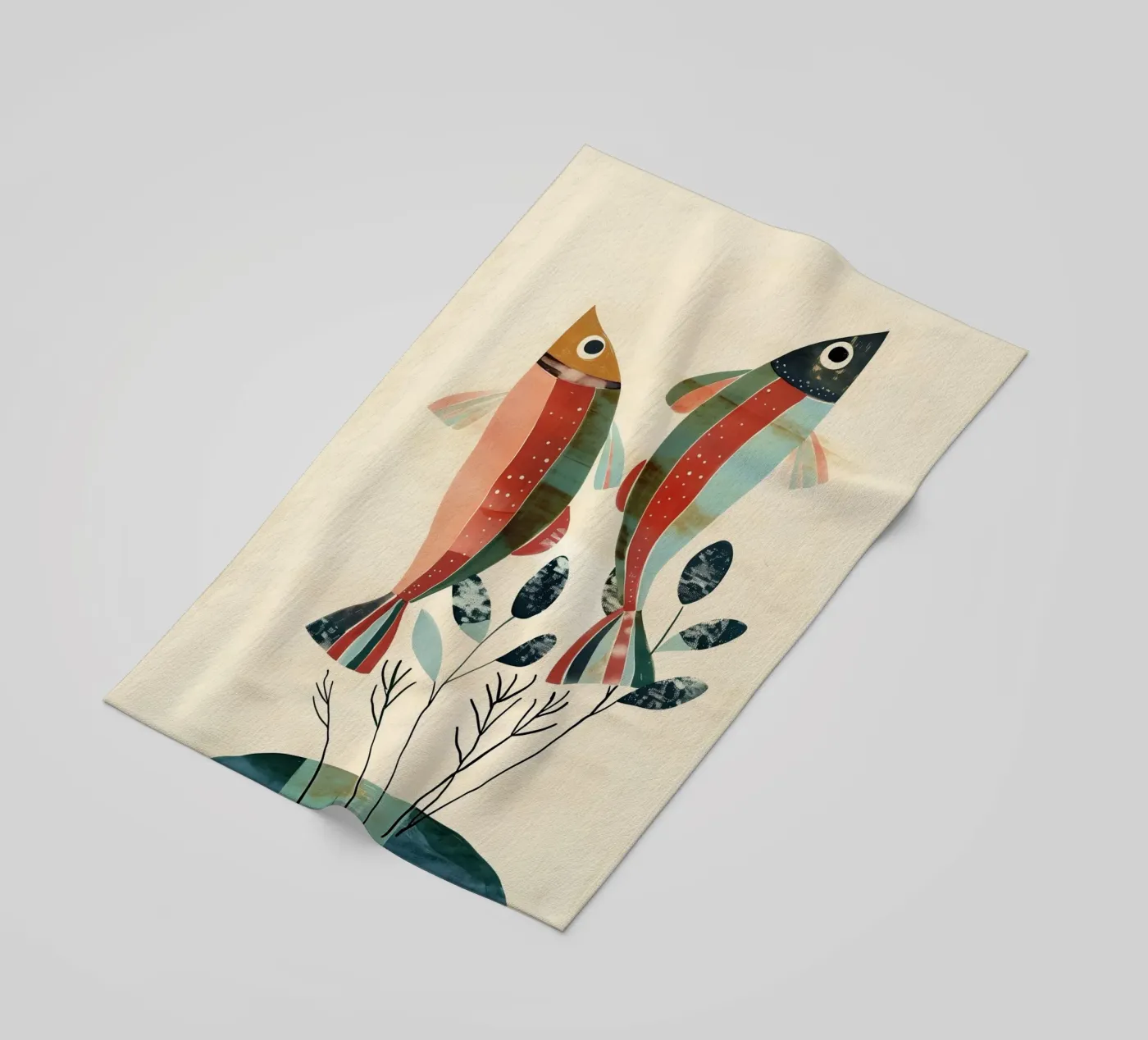 Dancing Fish telo mare da softsoul