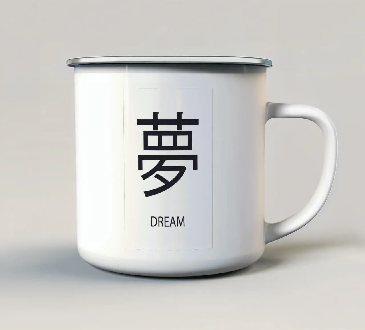 Sogno giapponese tazza in smalto da Martina