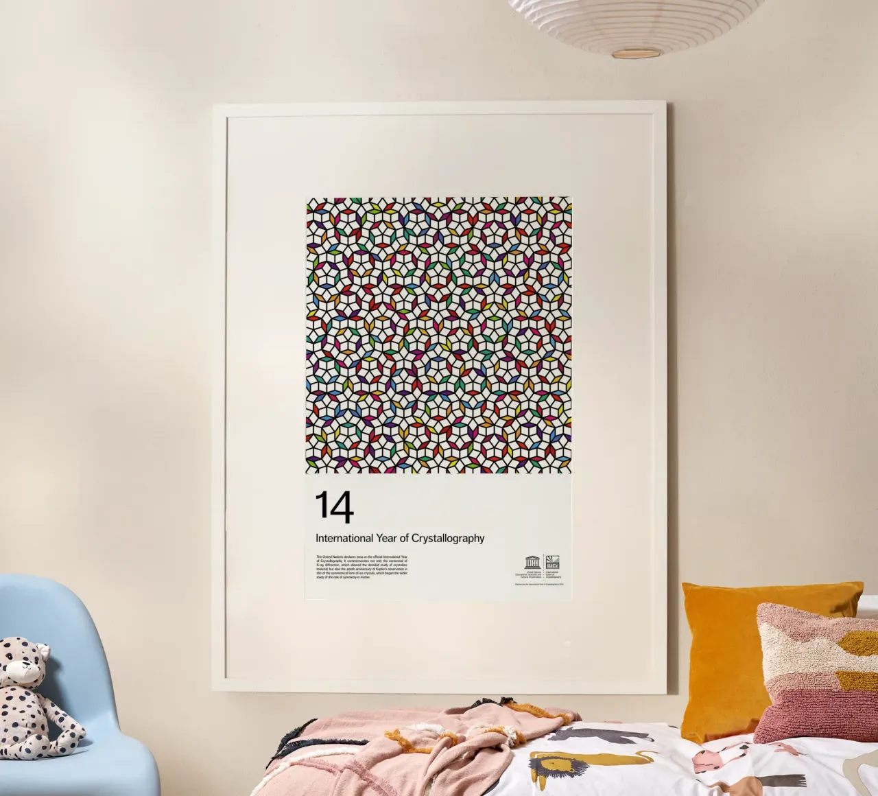 IYCr #2 poster con telaio in legno da Excites