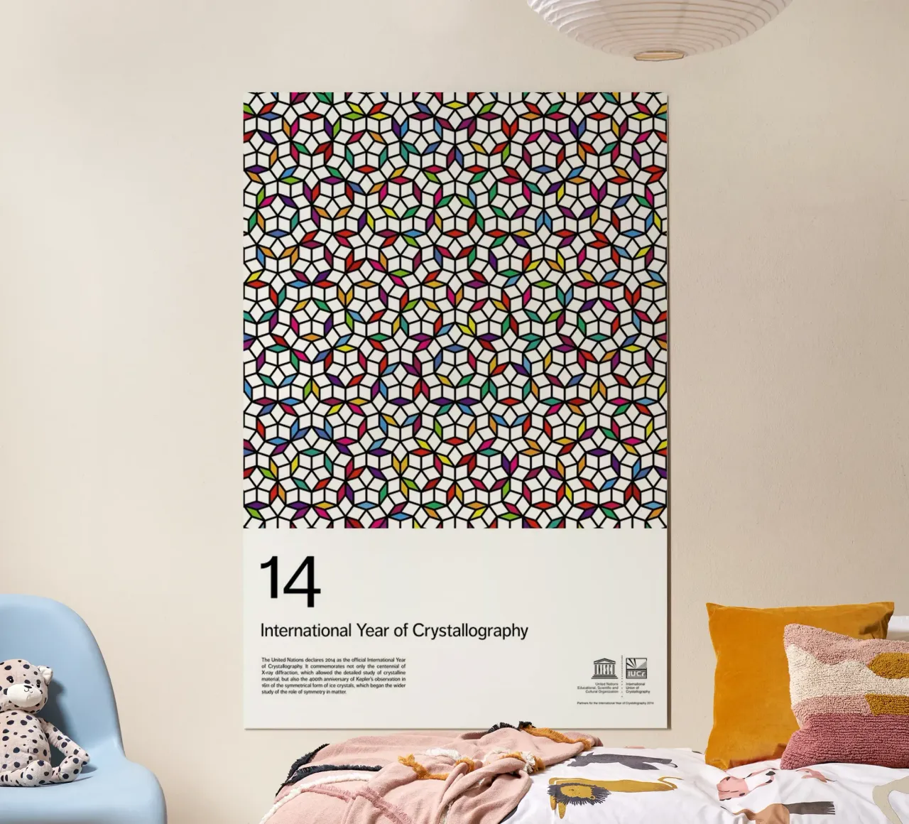 IYCr #2 poster con telaio in legno da Excites