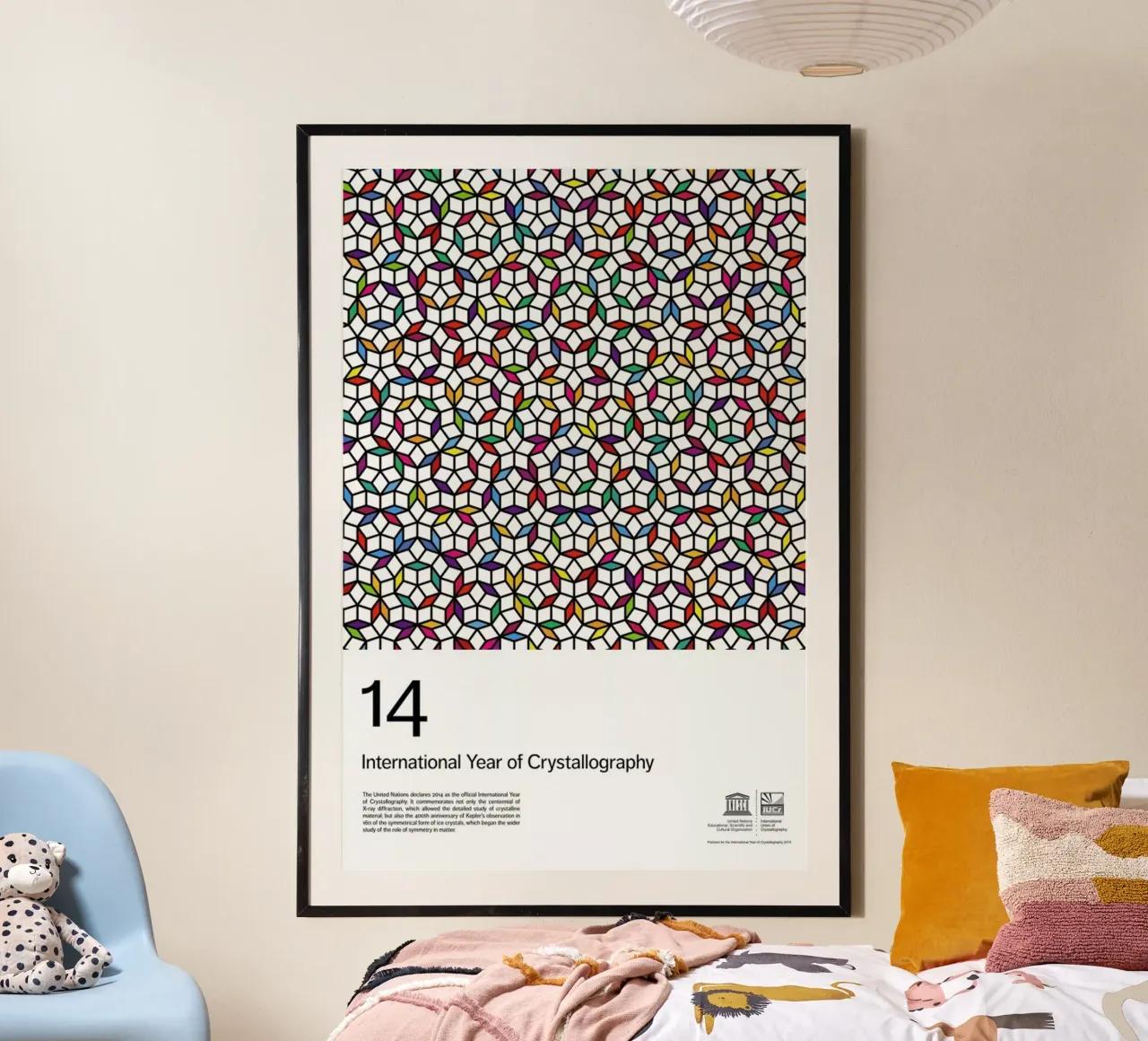 IYCr #2 poster con telaio in legno da Excites