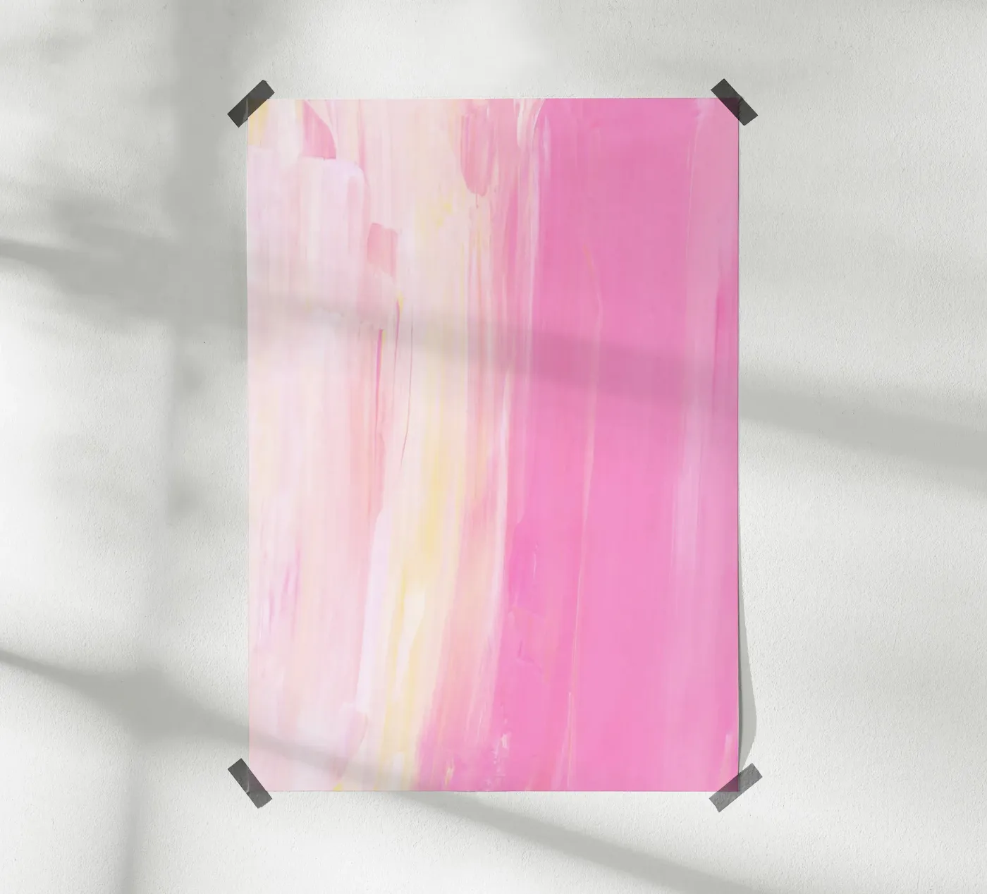 pink ink column poster da marty