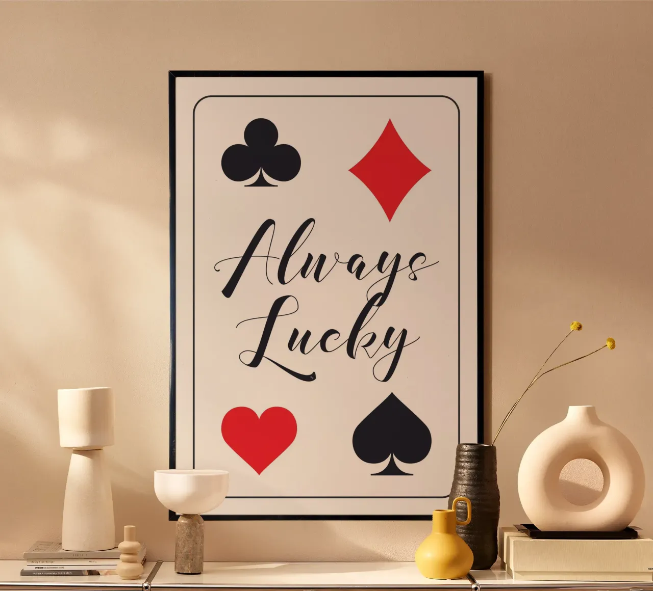 Carta da gioco Always Lucky carta hahnemühle da Martina
