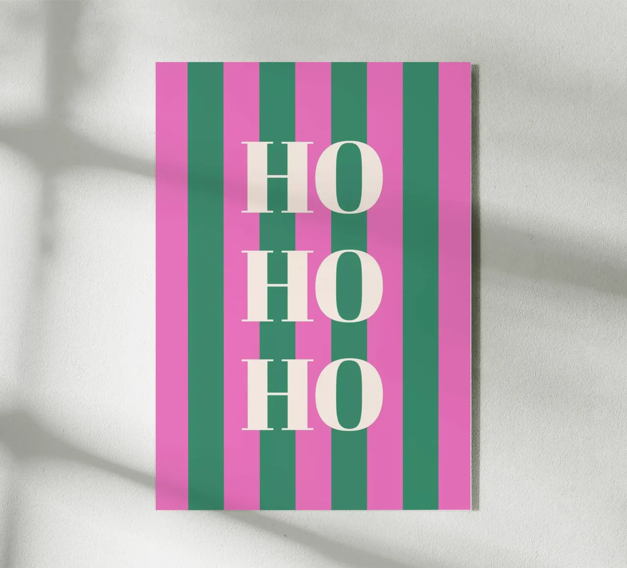 Ho Ho Ho plexiglass da janamossmann