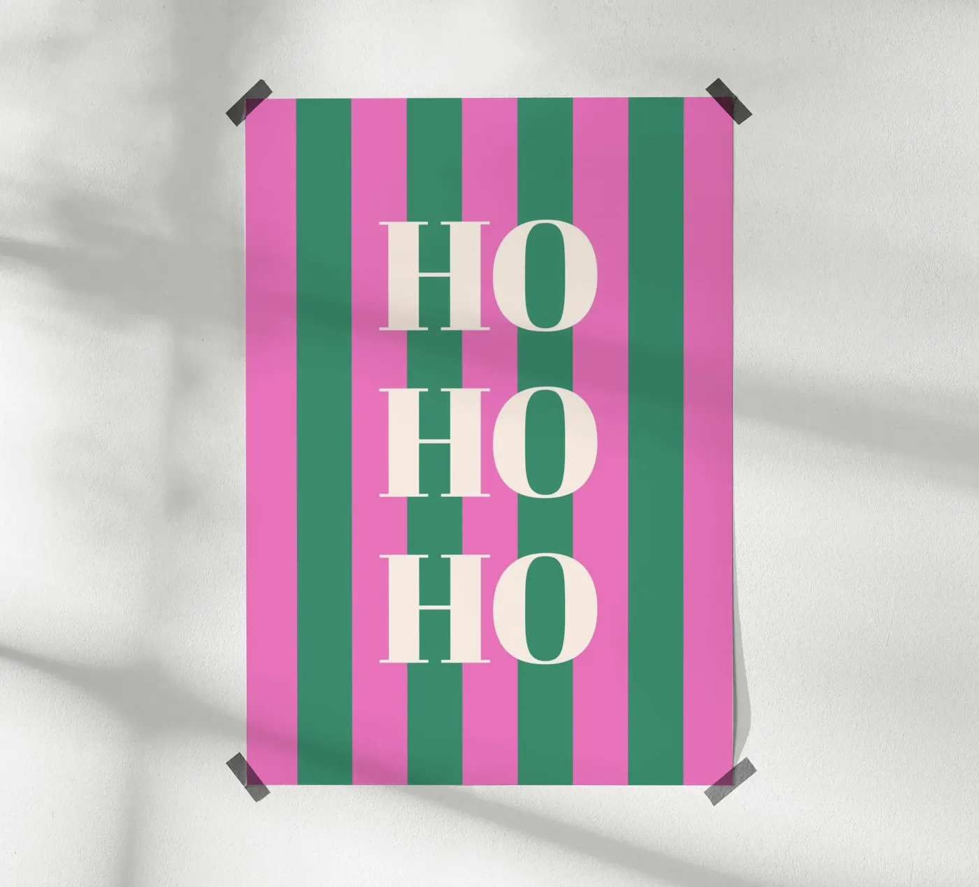 Ho Ho Ho poster da janamossmann