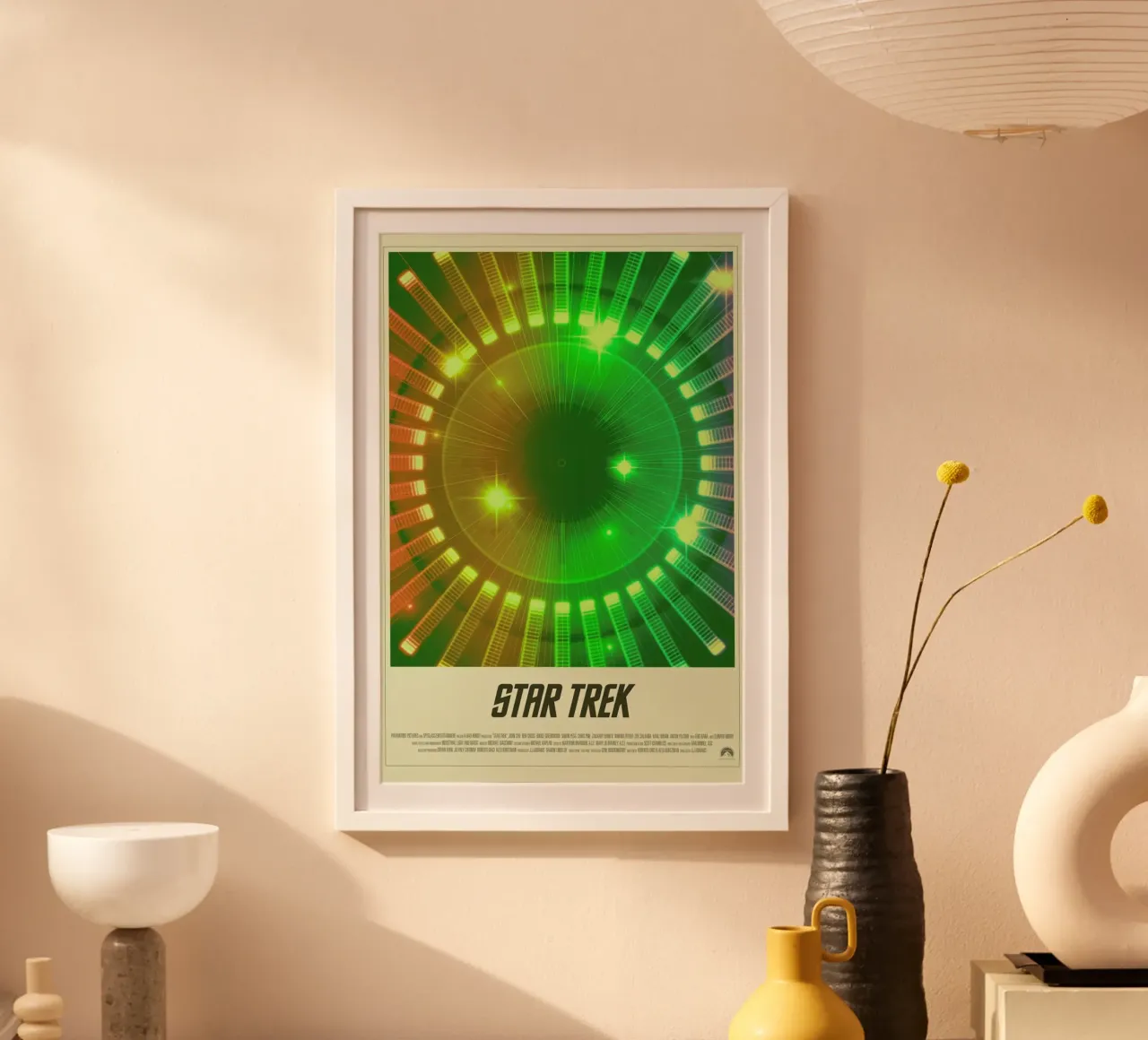 Thrusters poster con telaio in legno da Excites