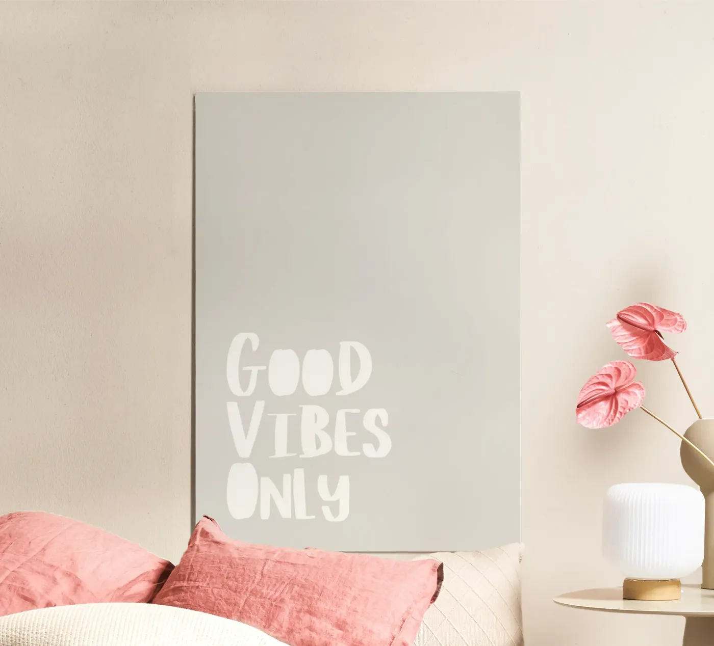 Good Vibes Only poster da PurePeachCleanLine