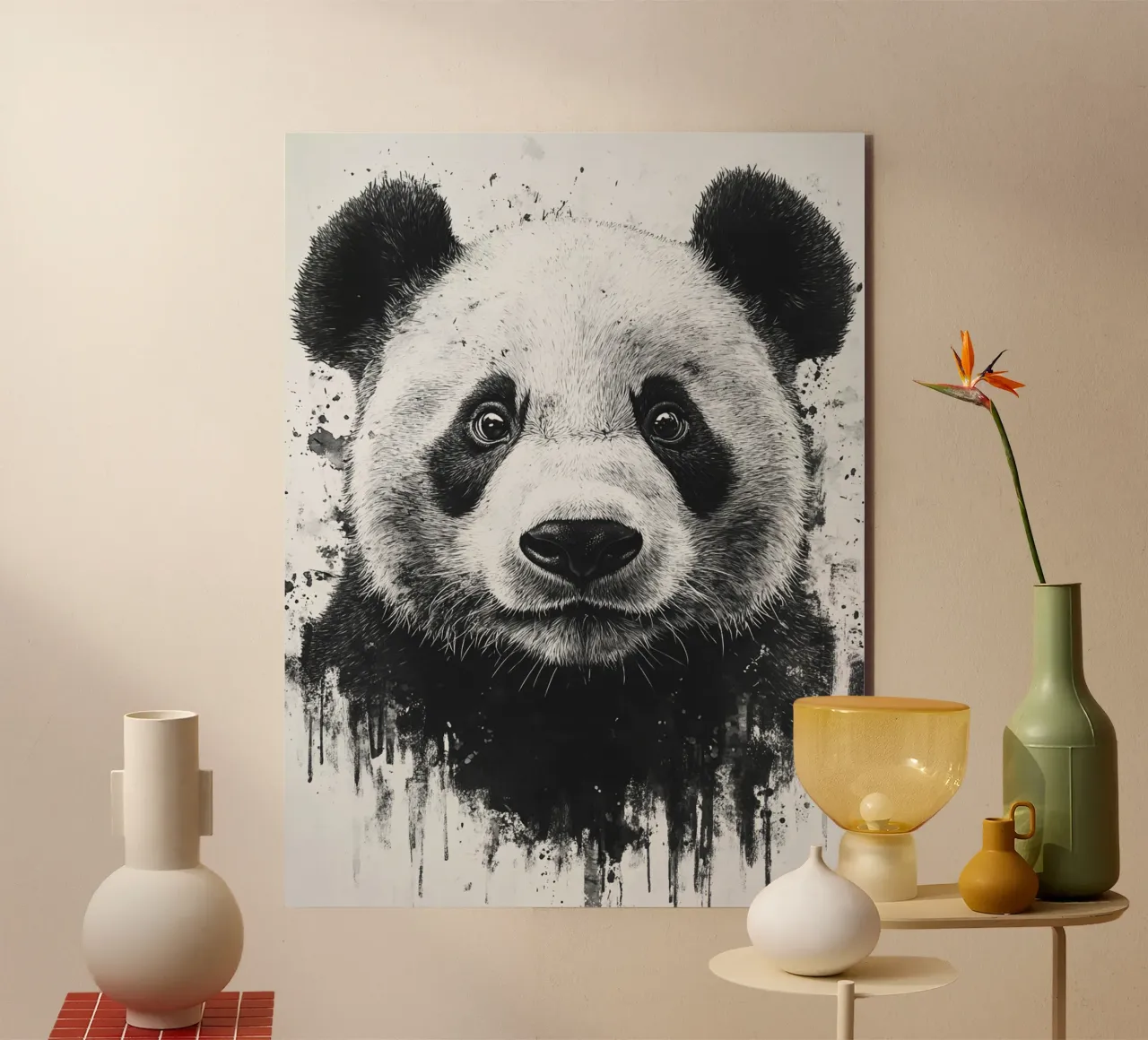Panda alu-dibond by theroom
