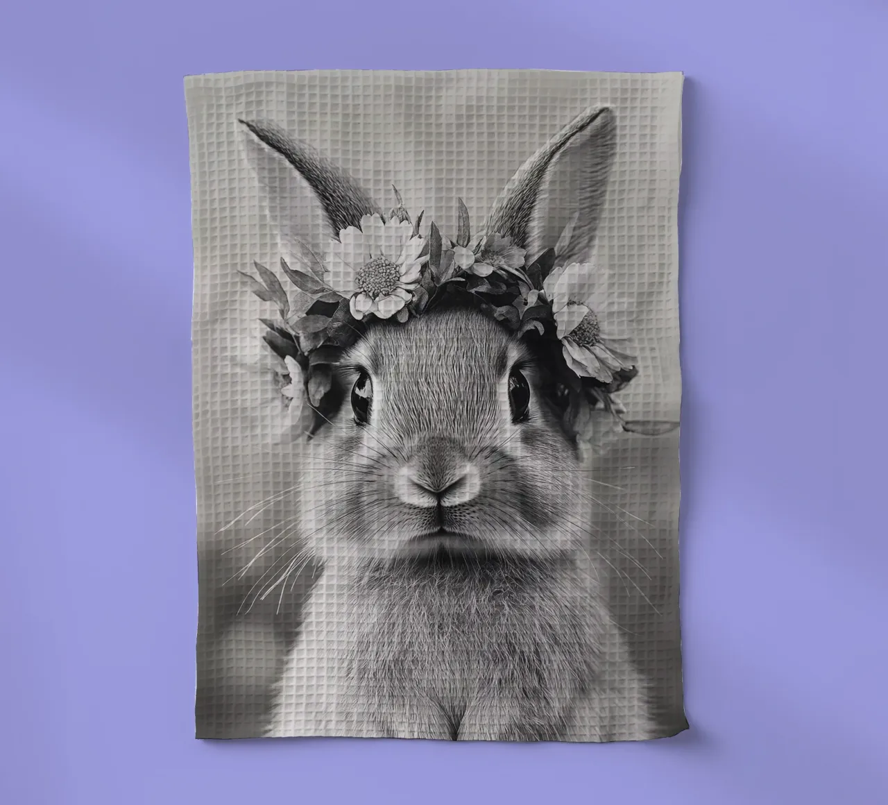 Hase mit Blumenkranz canovaccio da cucina da theroom