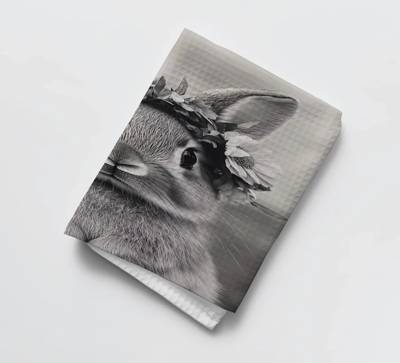 Hase mit Blumenkranz canovaccio da cucina da theroom