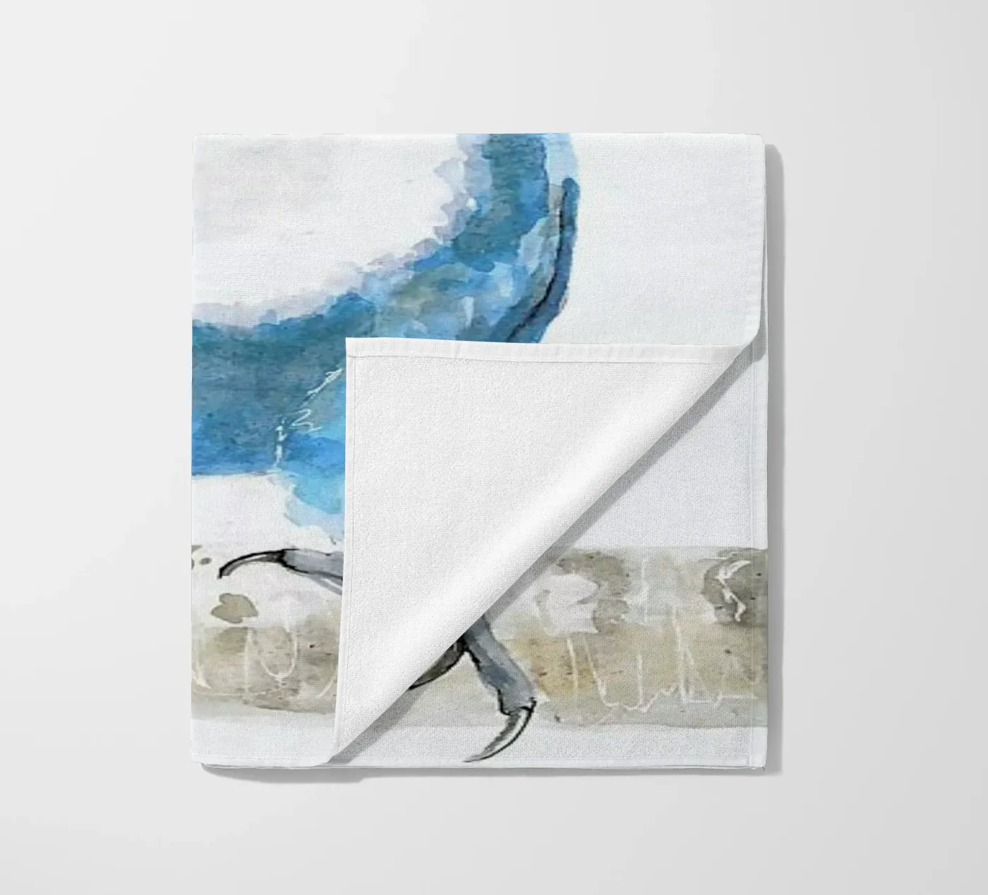 Sigrid beach towel by Mathilde Olsen